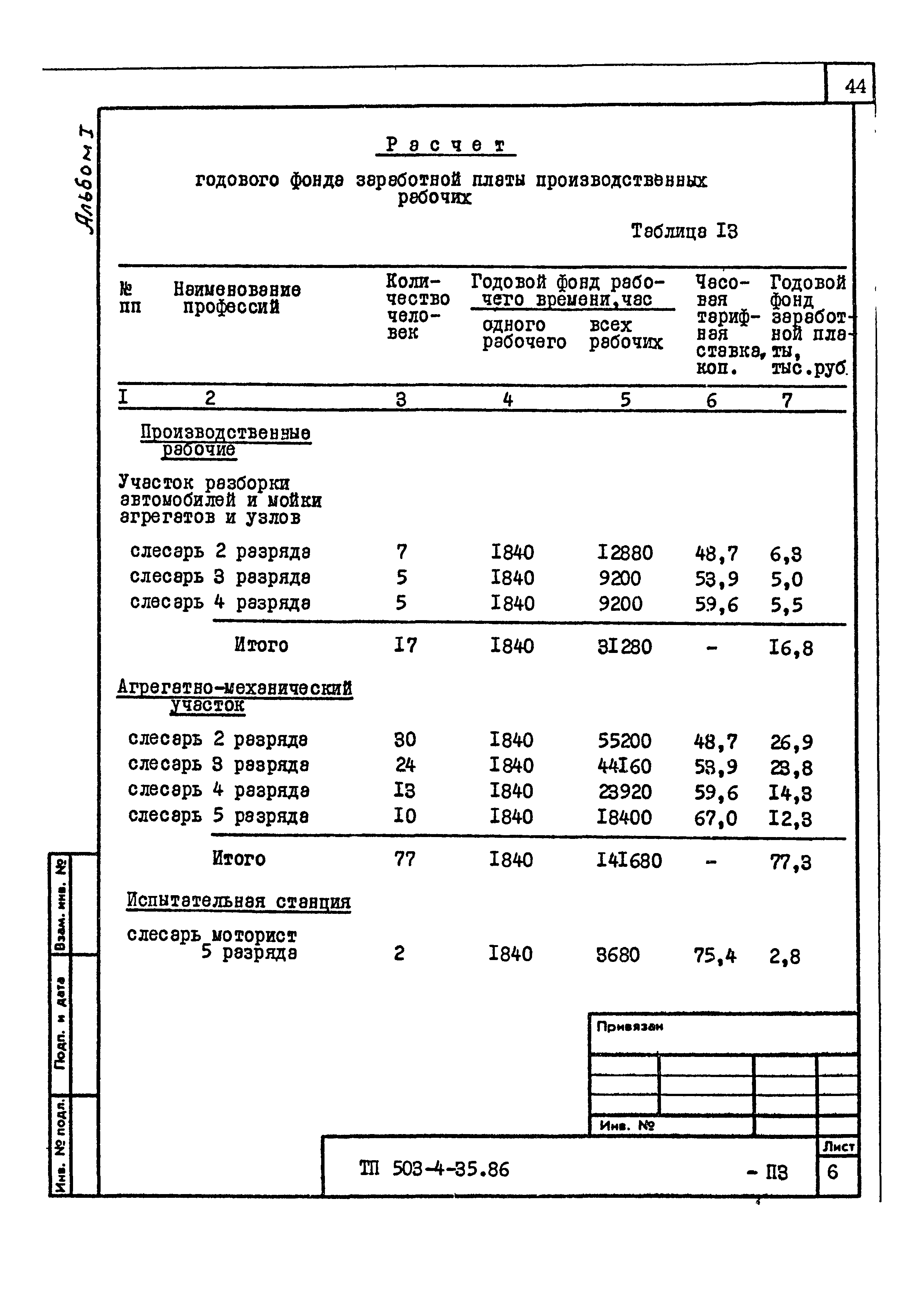 Типовой проект 503-4-35.86