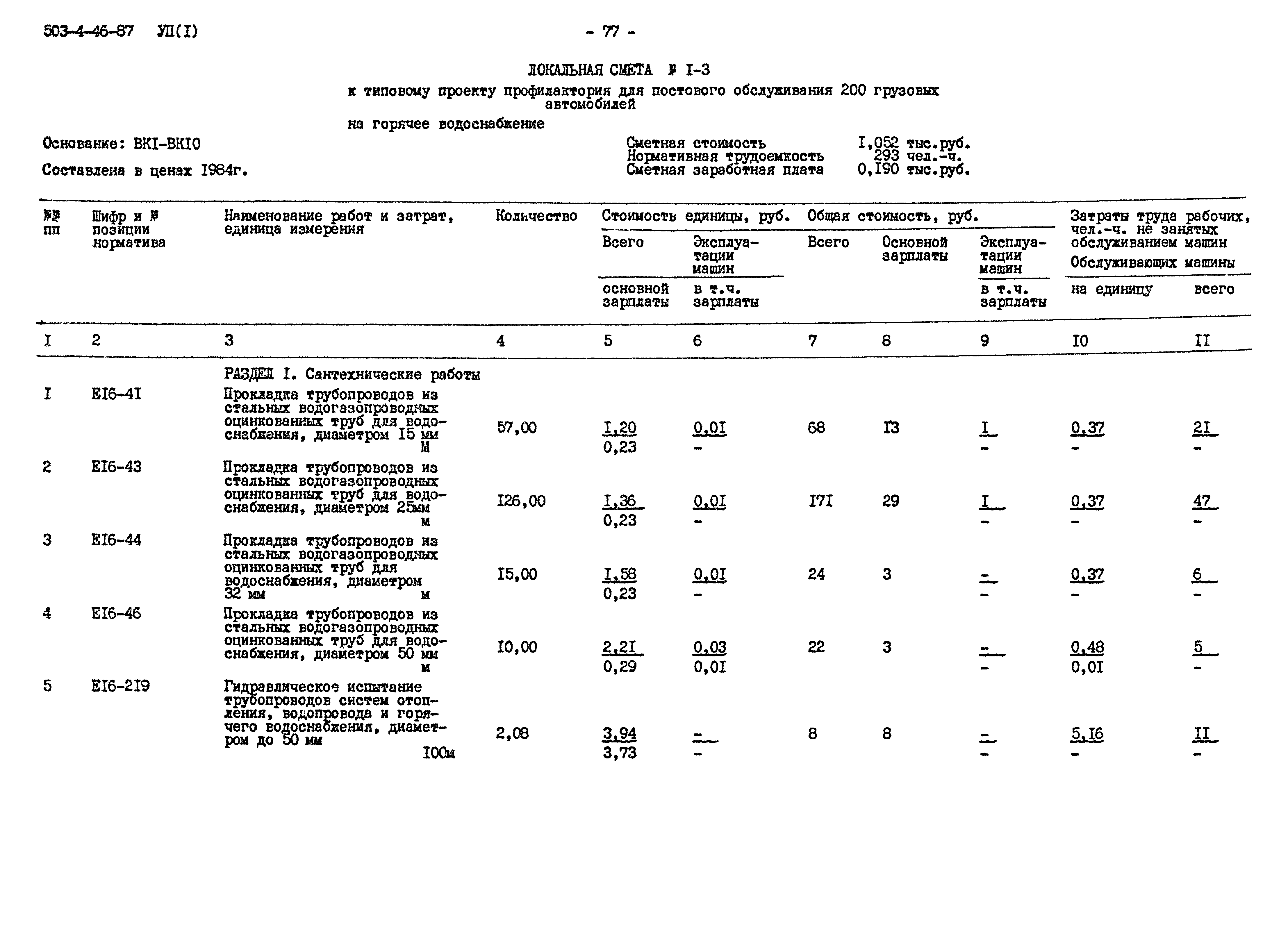 Типовой проект 503-4-46.87