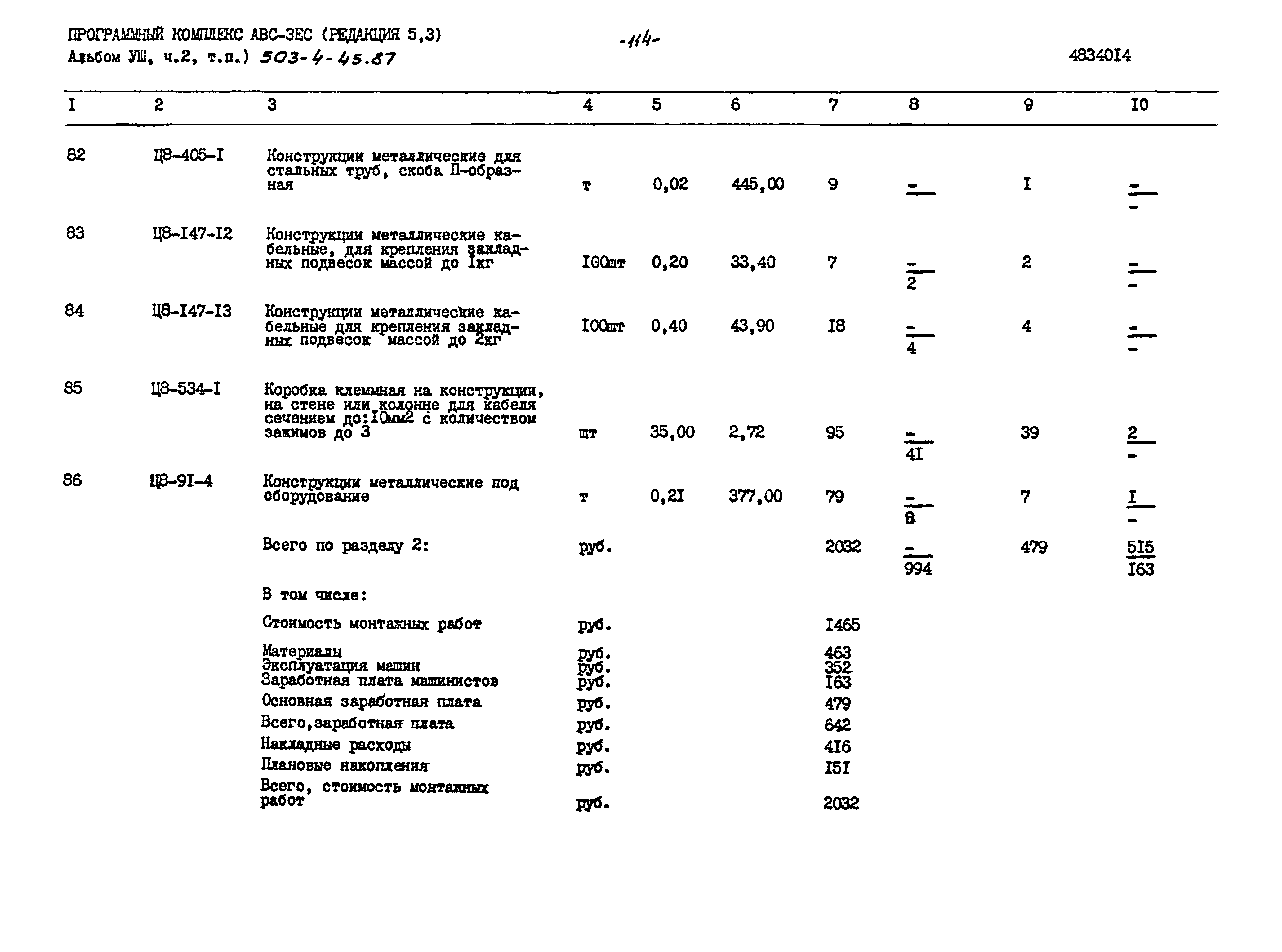 Типовой проект 503-4-45.87