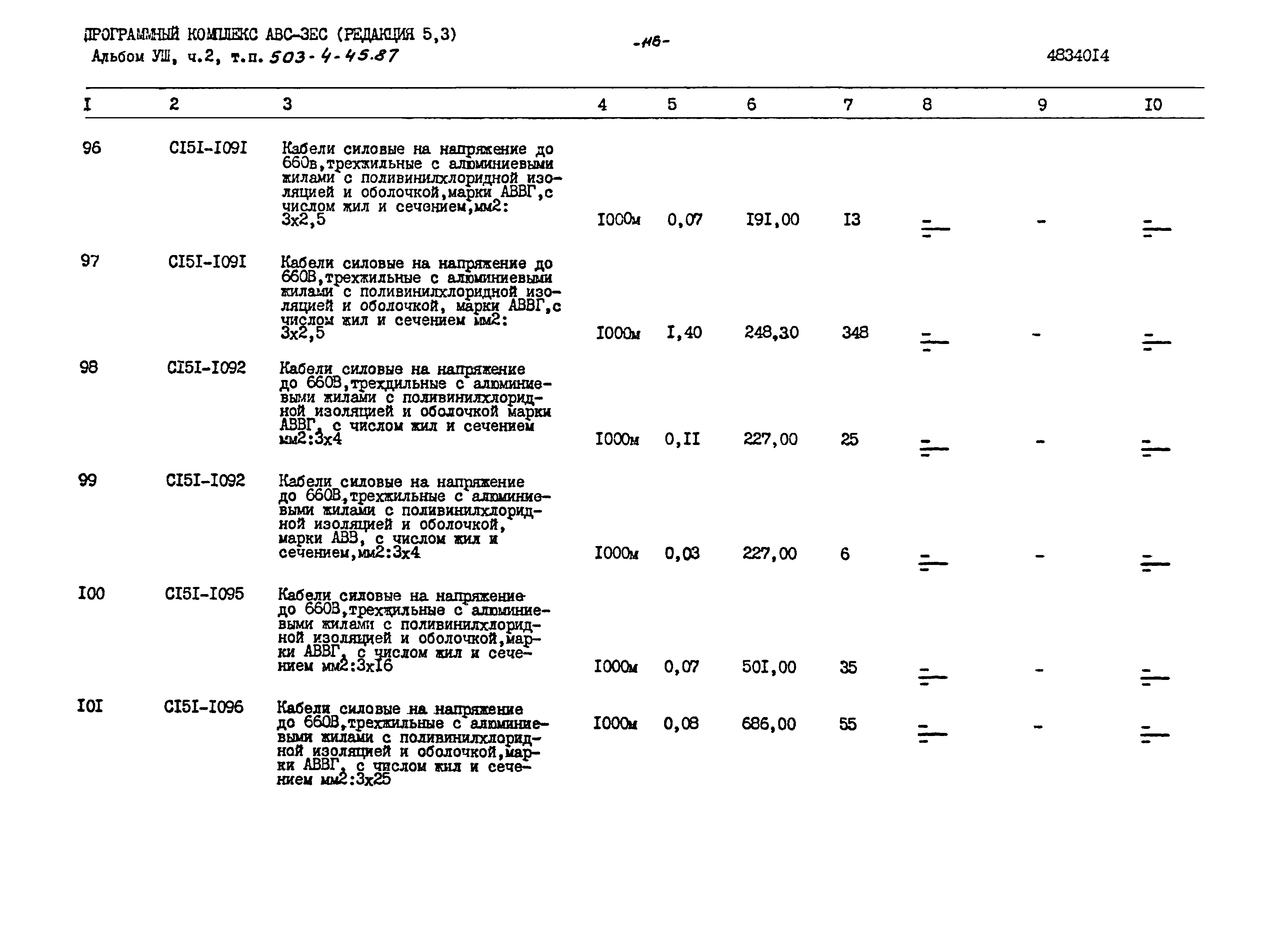 Типовой проект 503-4-45.87