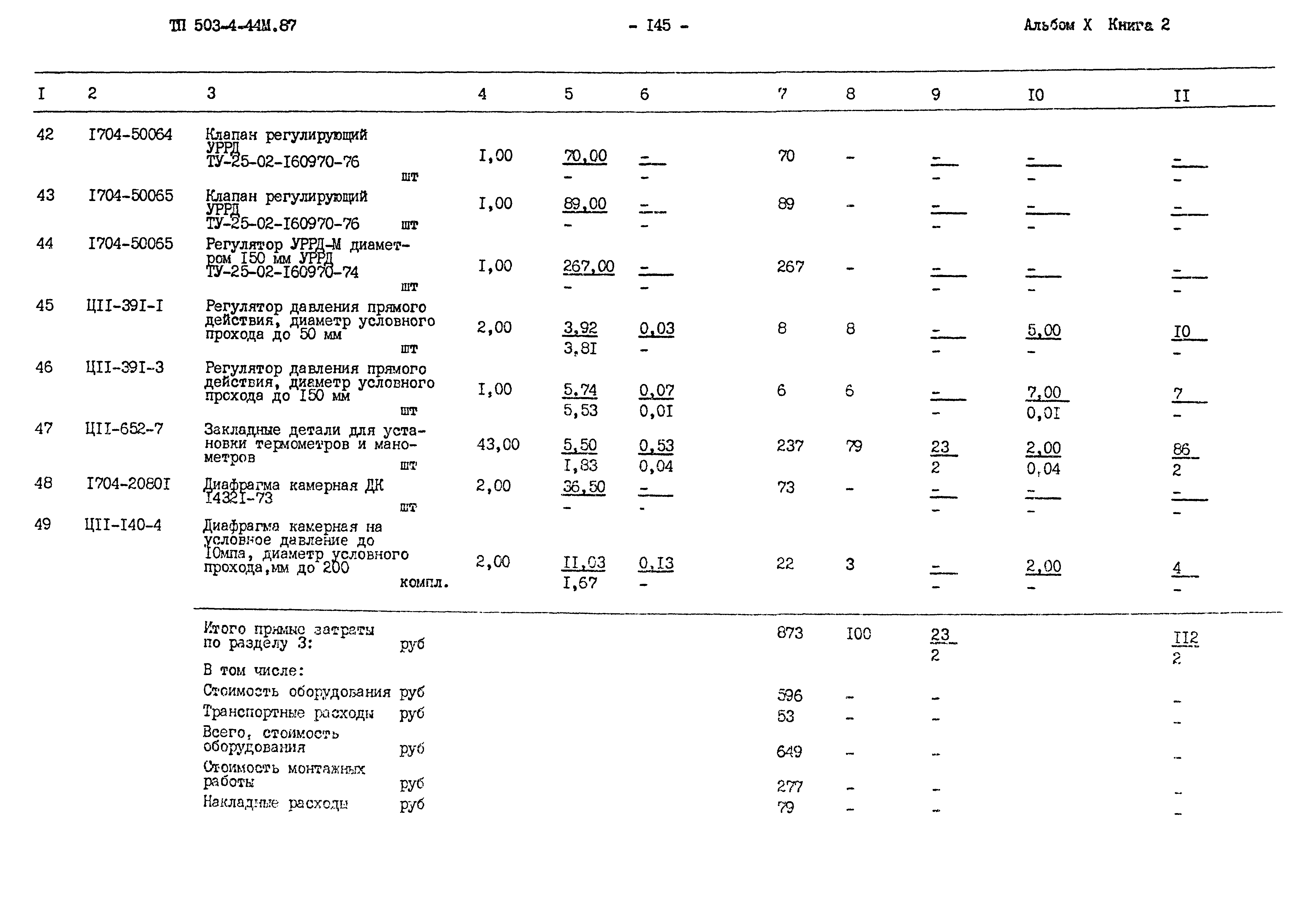 Типовой проект 503-4-44м.87