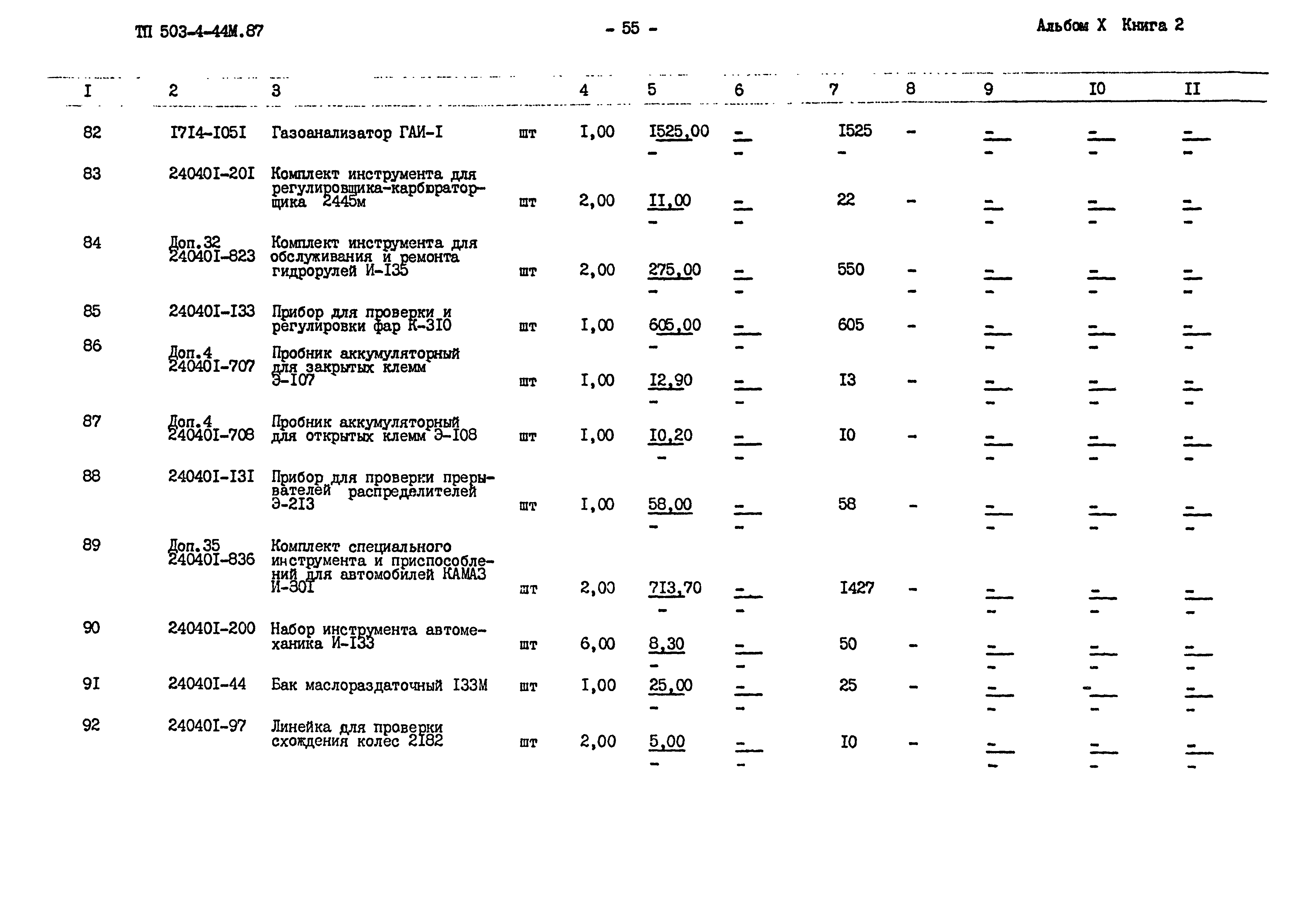 Типовой проект 503-4-44м.87