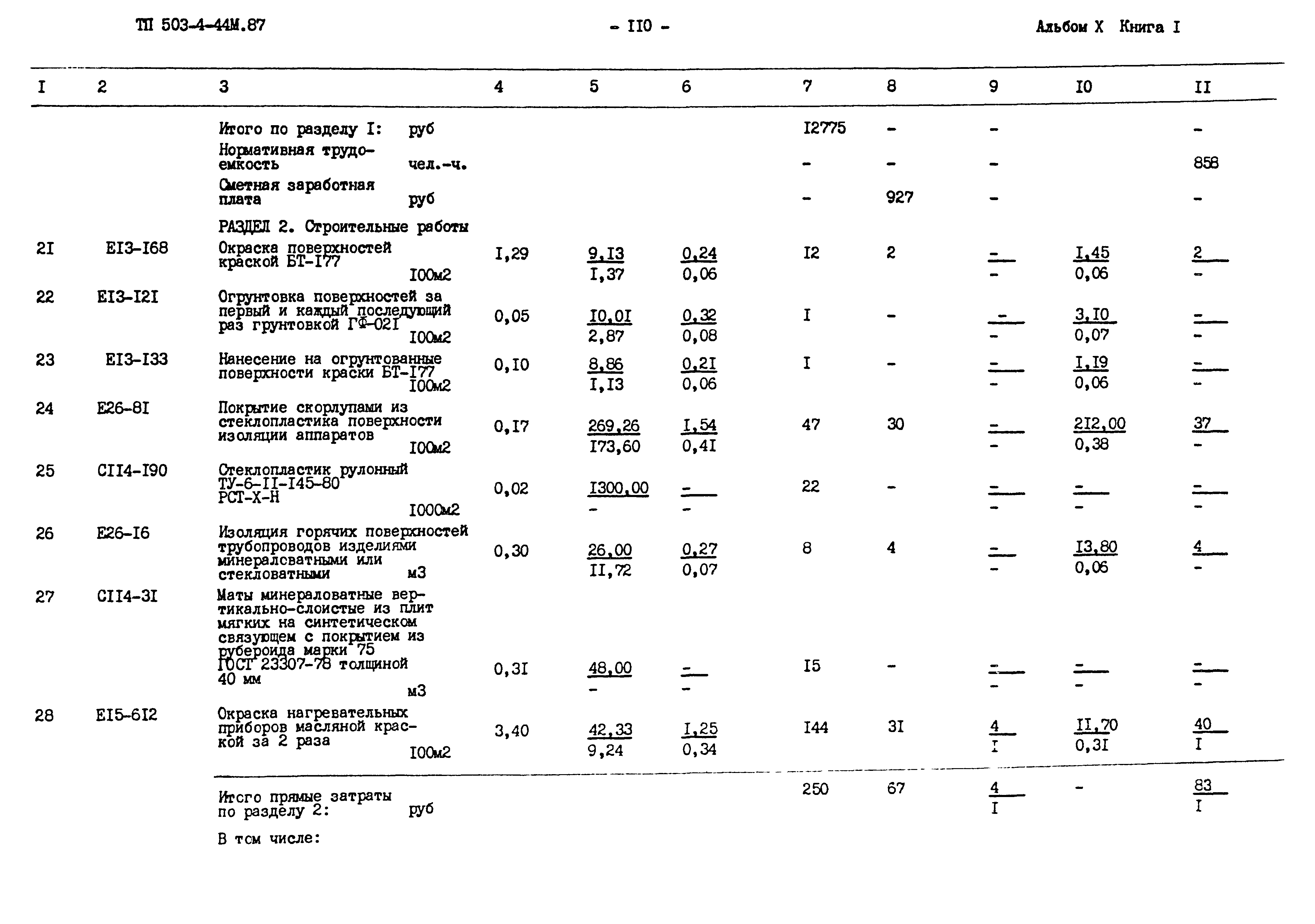 Типовой проект 503-4-44м.87