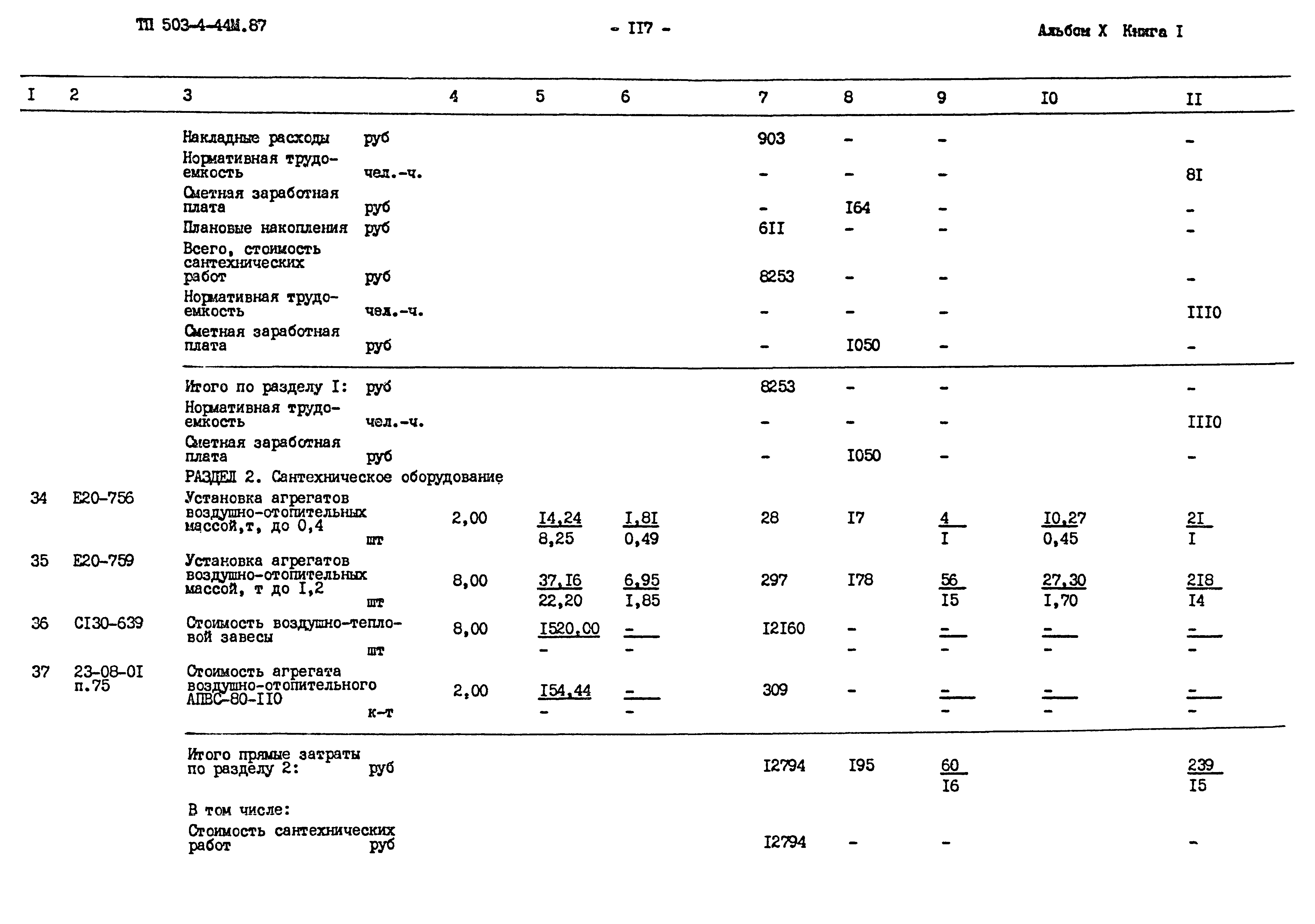 Типовой проект 503-4-44м.87