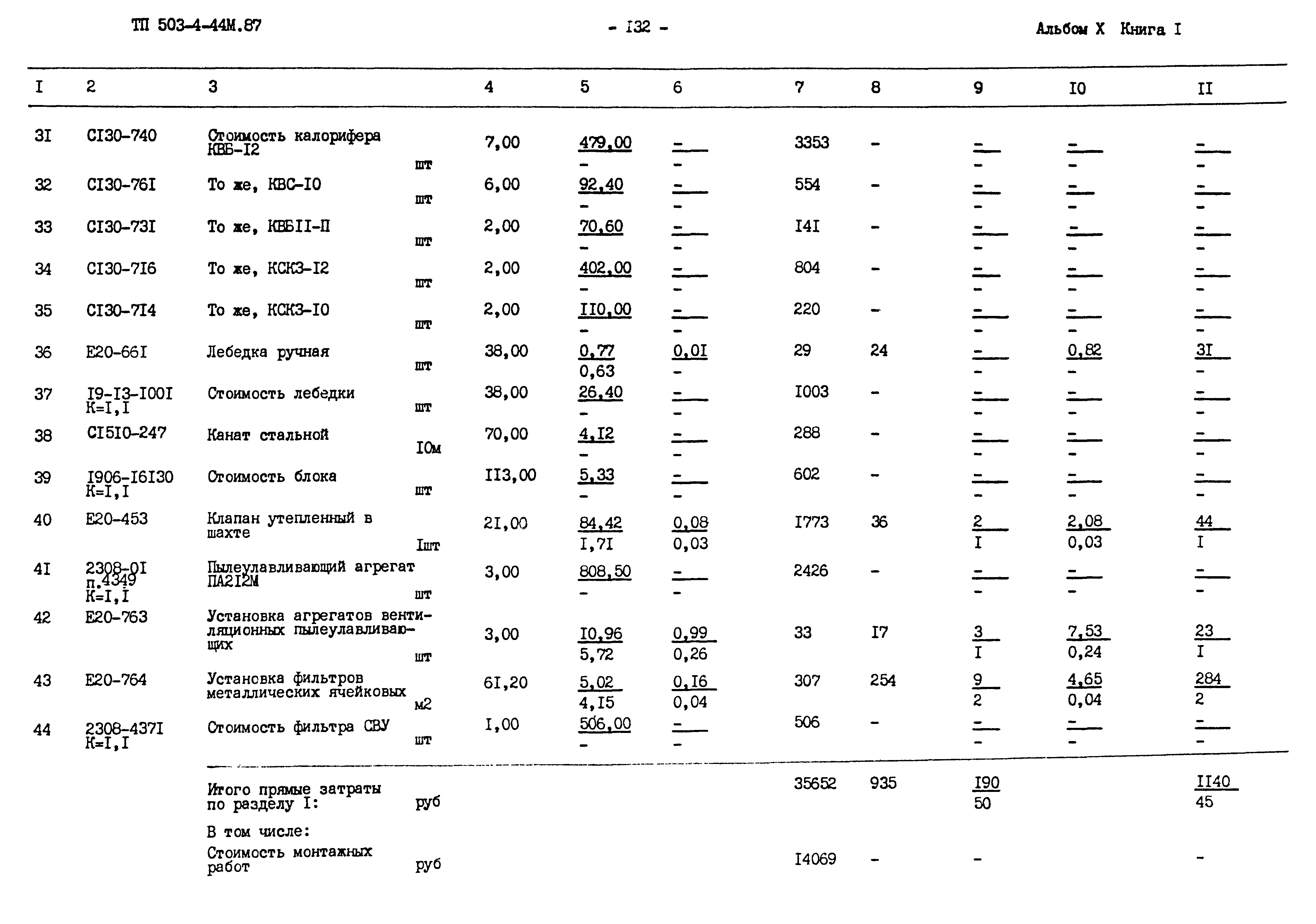 Типовой проект 503-4-44м.87