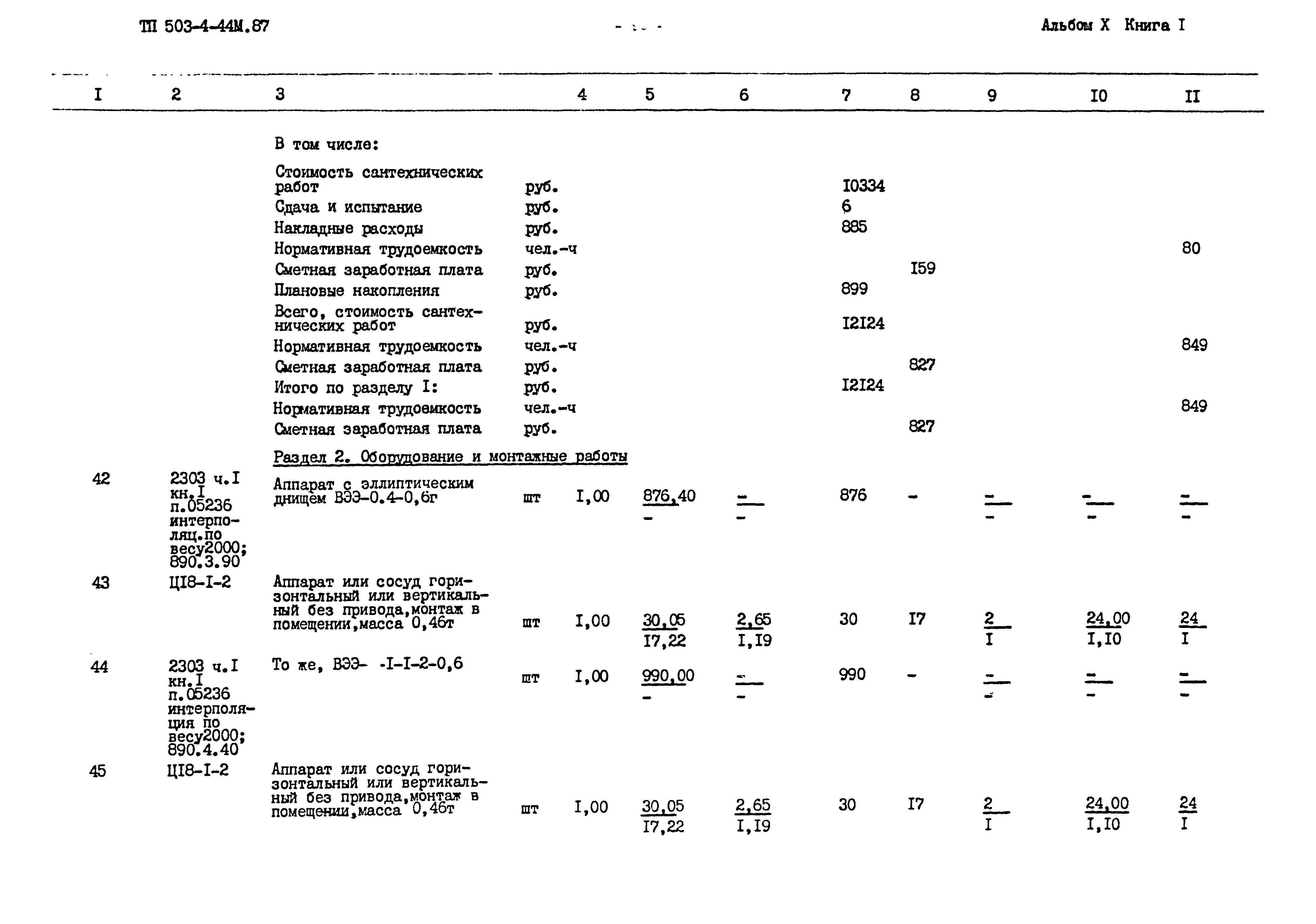 Типовой проект 503-4-44м.87