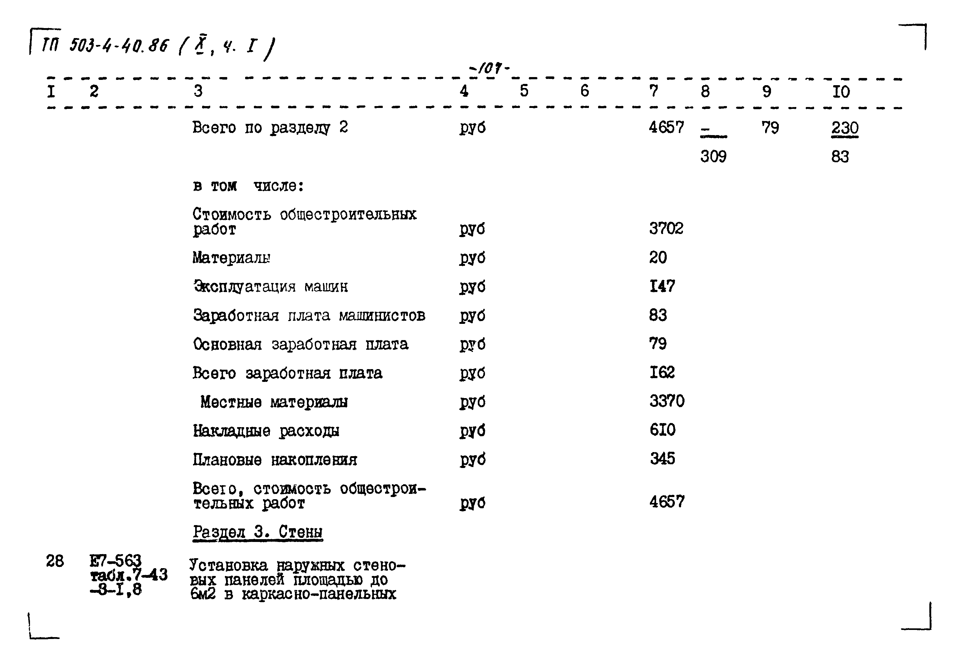 Типовой проект 503-4-40.86