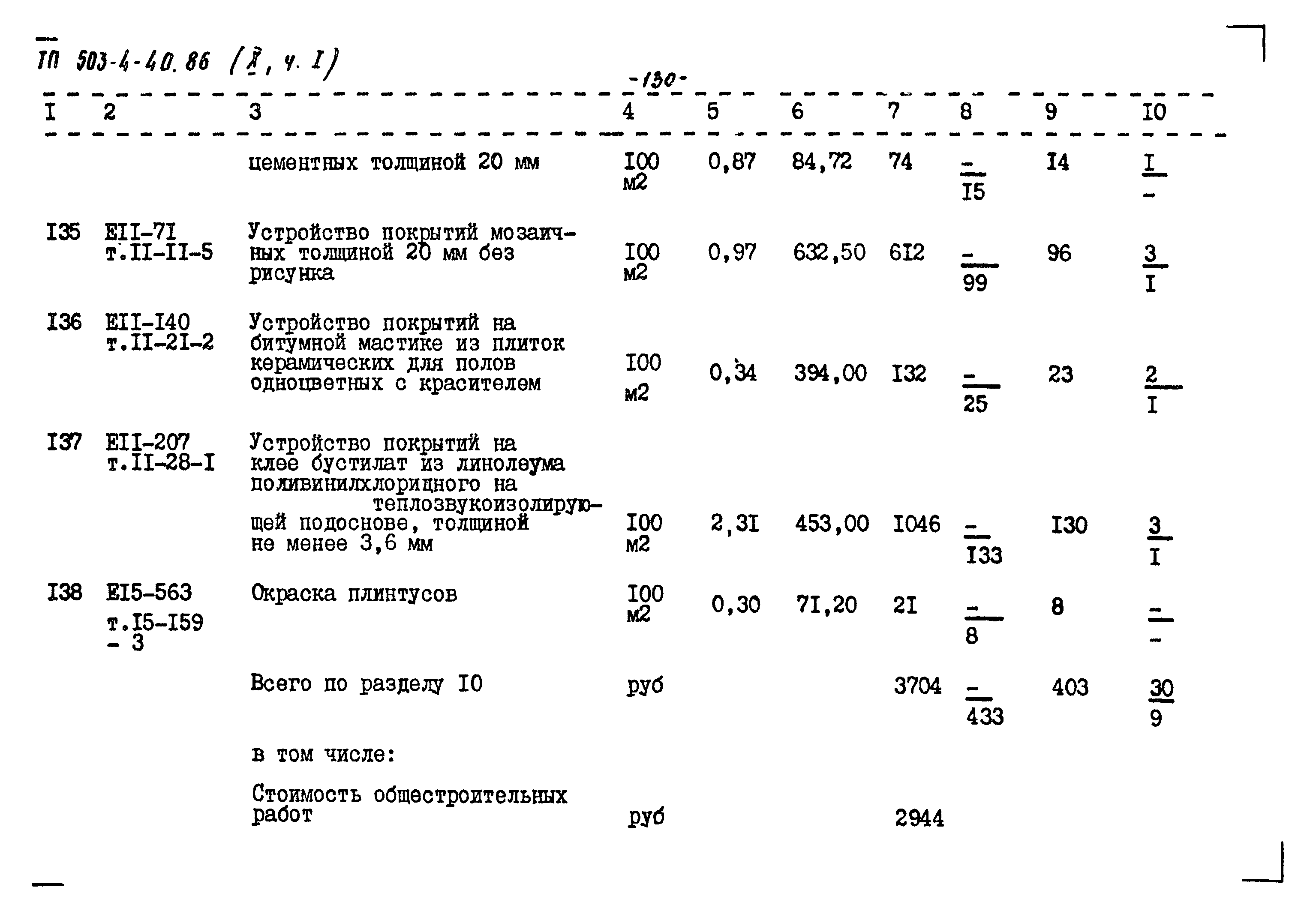 Типовой проект 503-4-40.86