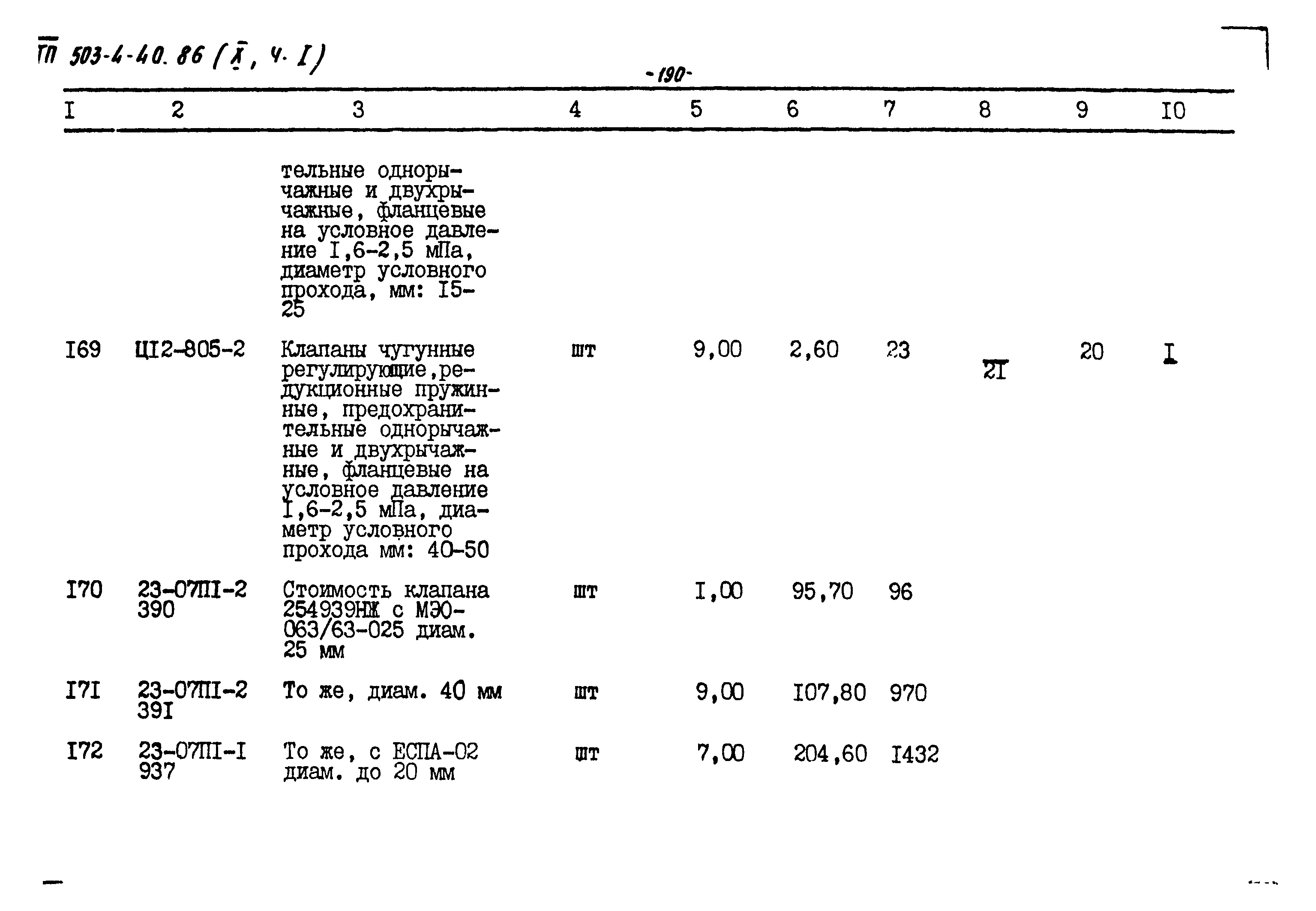 Типовой проект 503-4-40.86