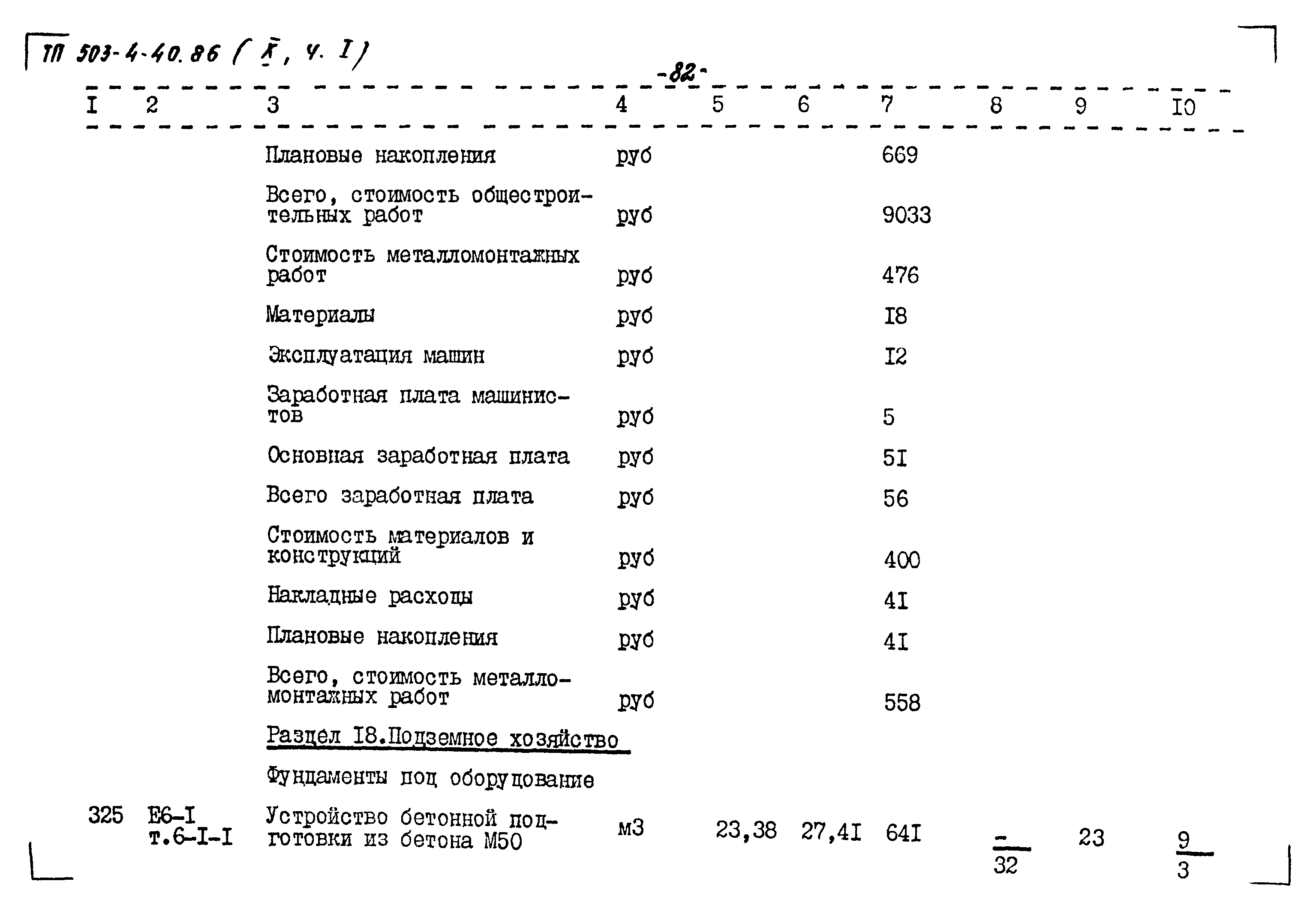 Типовой проект 503-4-40.86