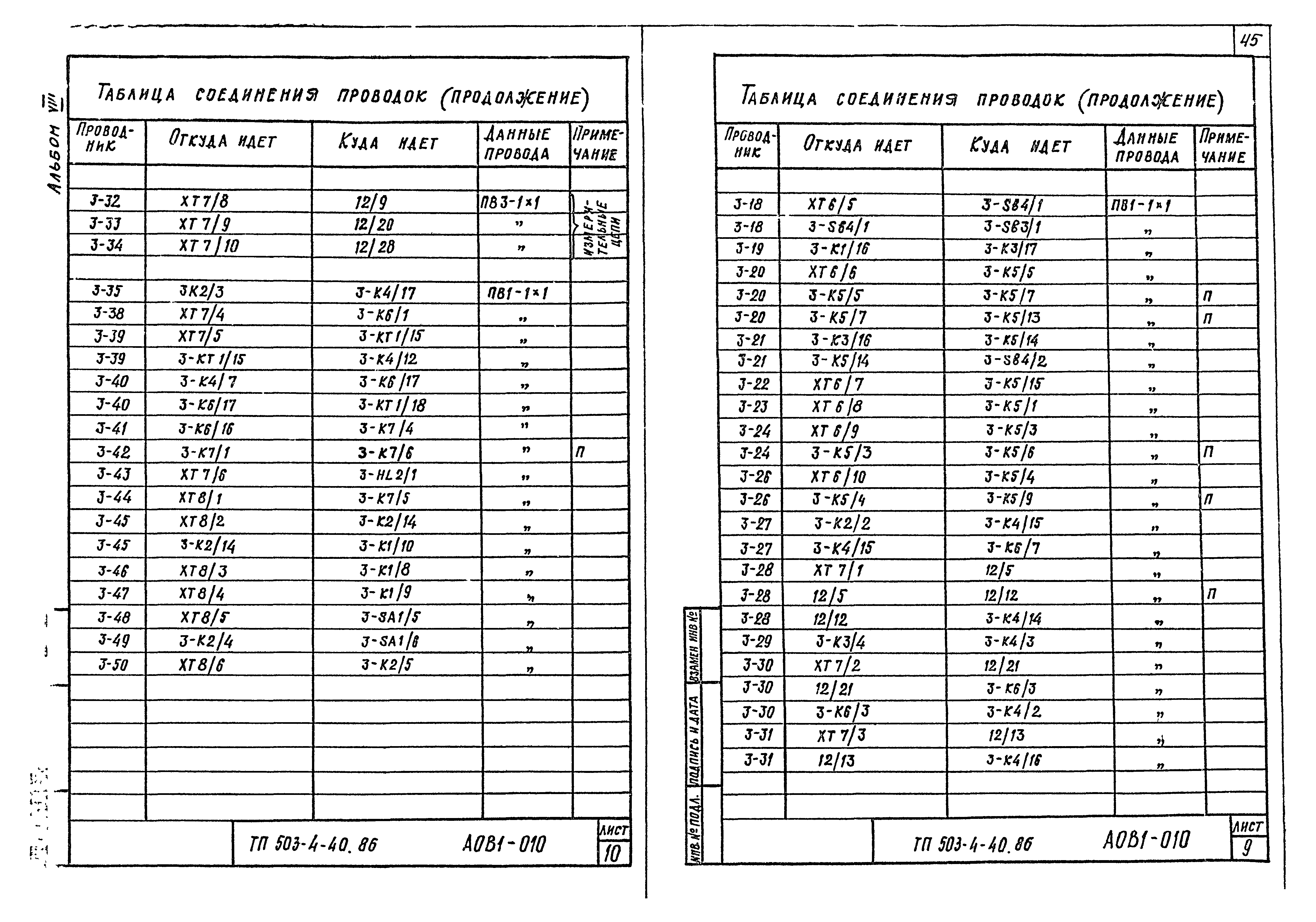 Типовой проект 503-4-40.86