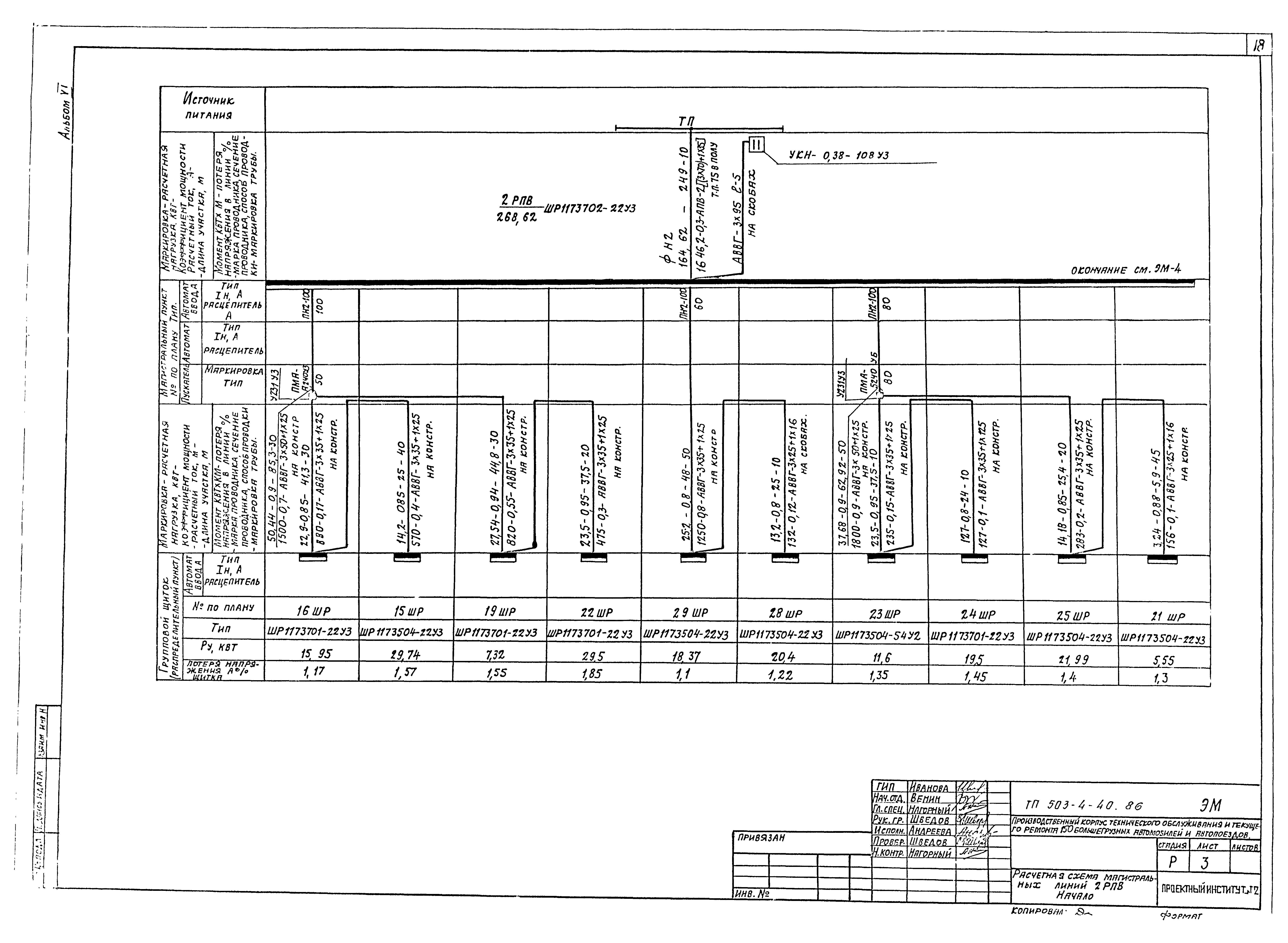 Типовой проект 503-4-40.86