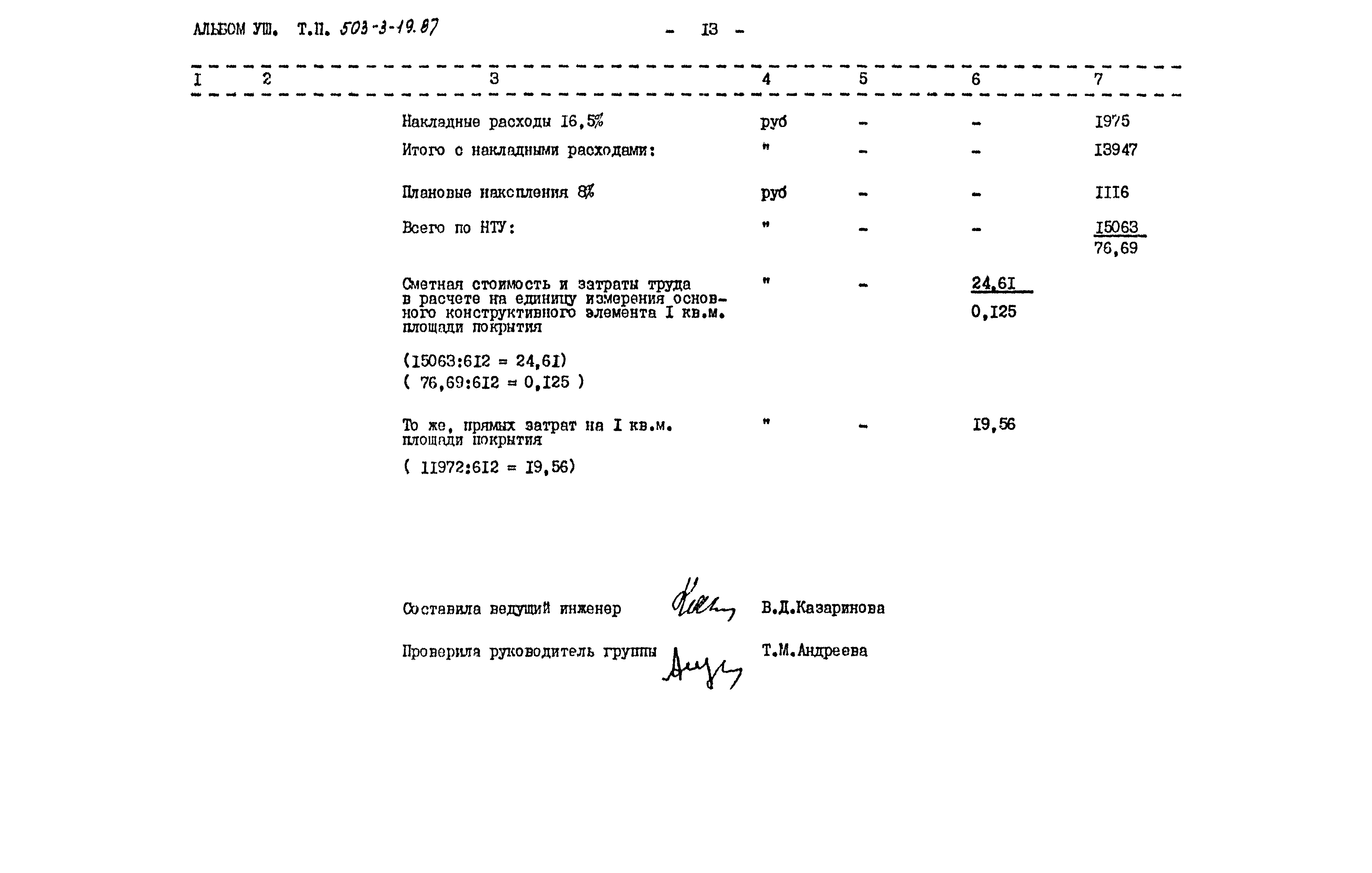 Типовой проект 503-3-19.87