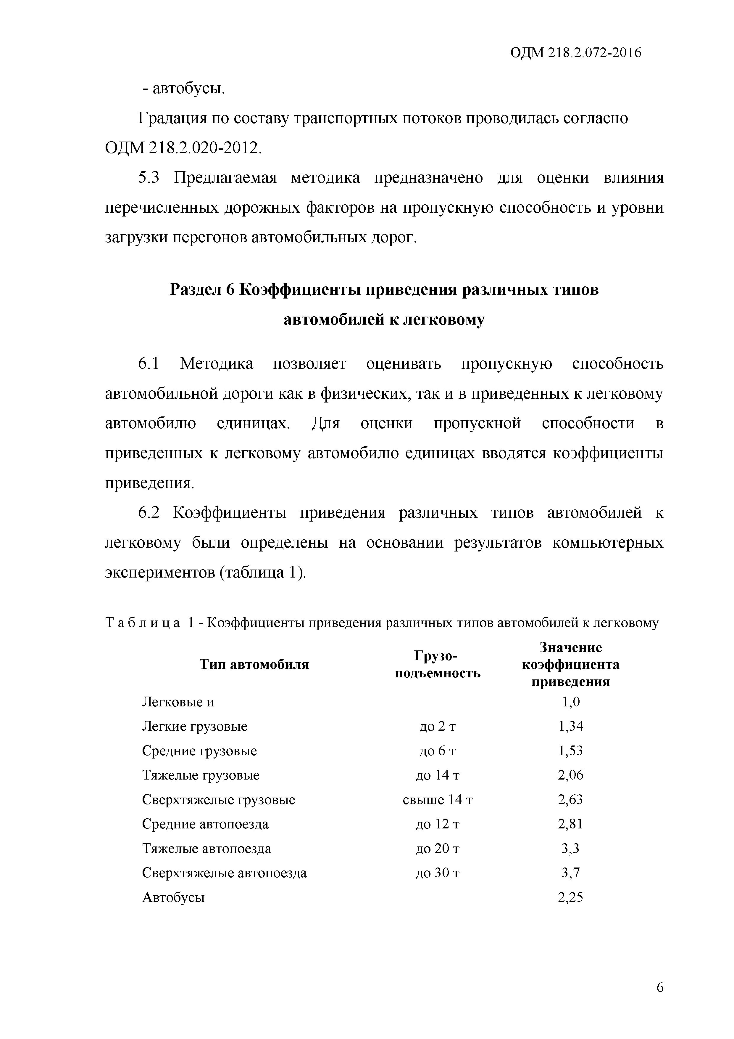 ОДМ 218.2.072-2016