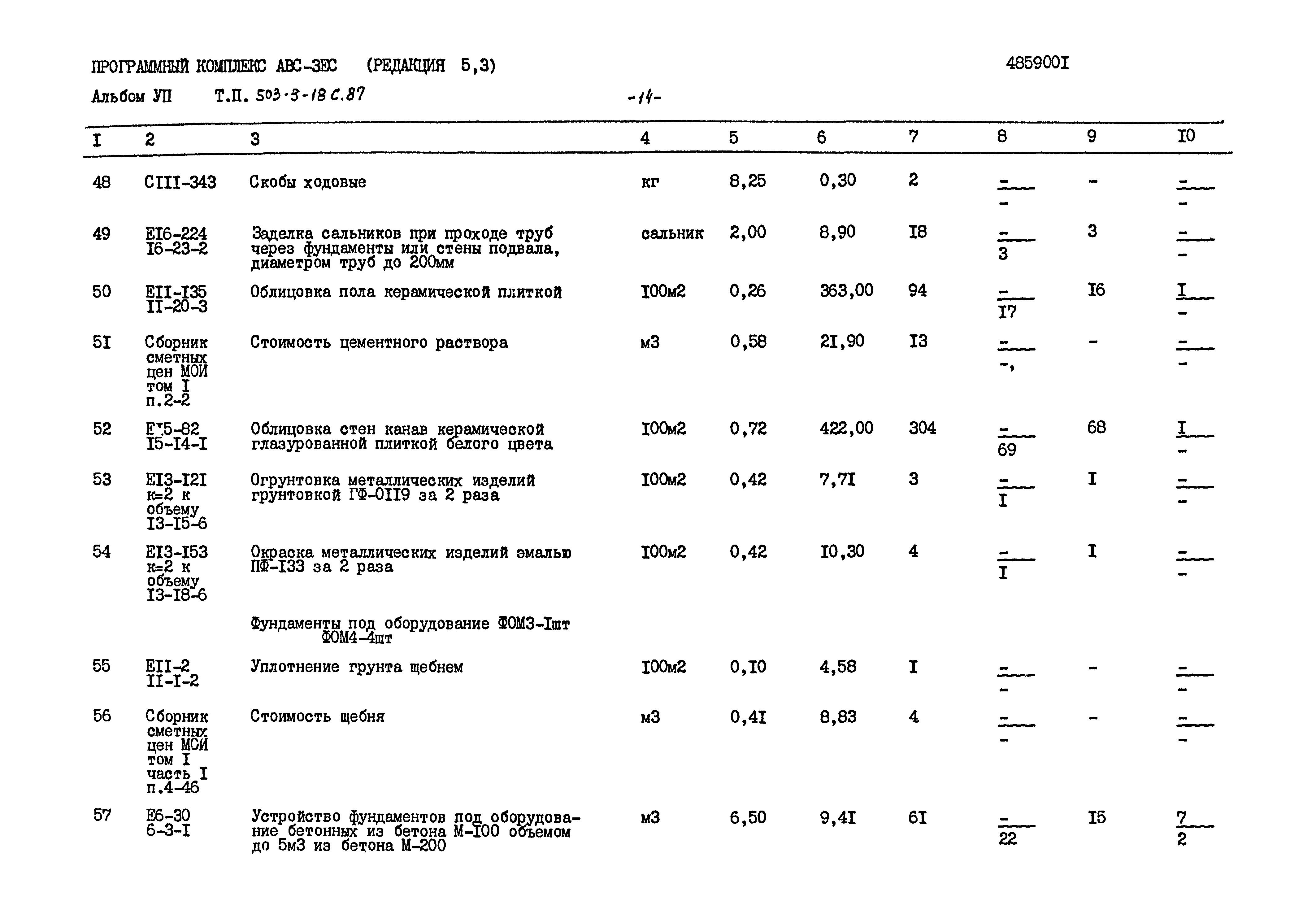 Типовой проект 503-3-18с.87