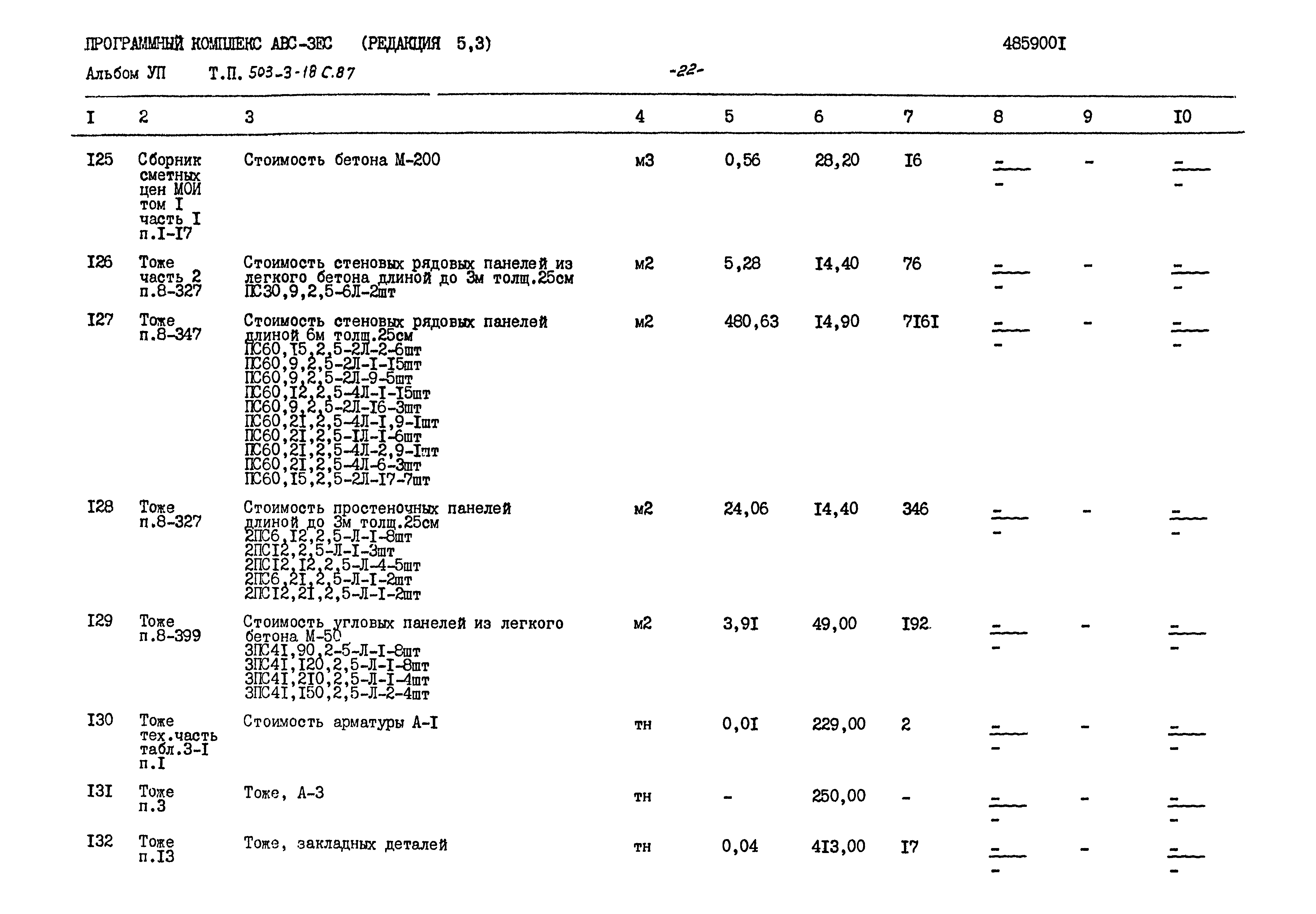 Типовой проект 503-3-18с.87