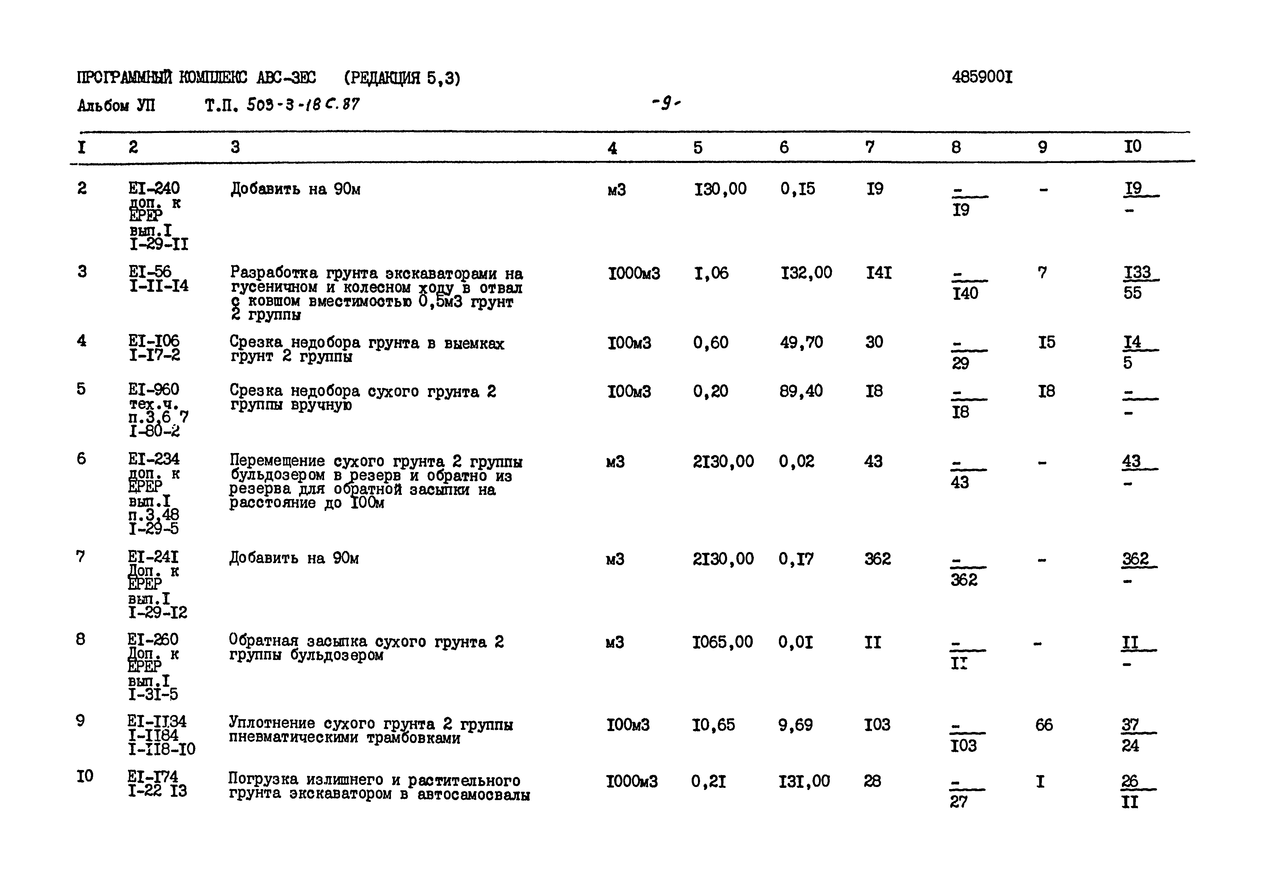 Типовой проект 503-3-18с.87