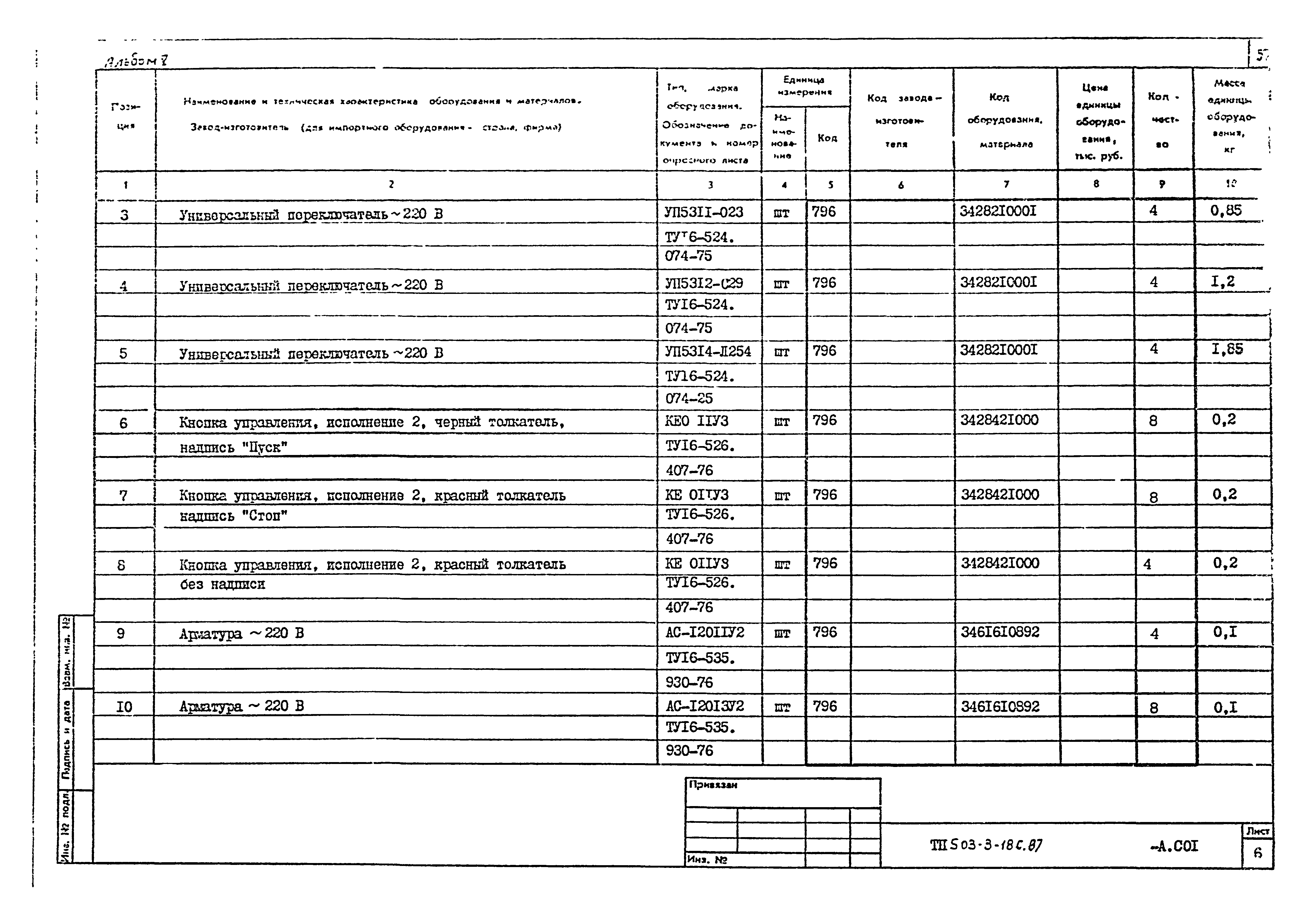 Типовой проект 503-3-18с.87