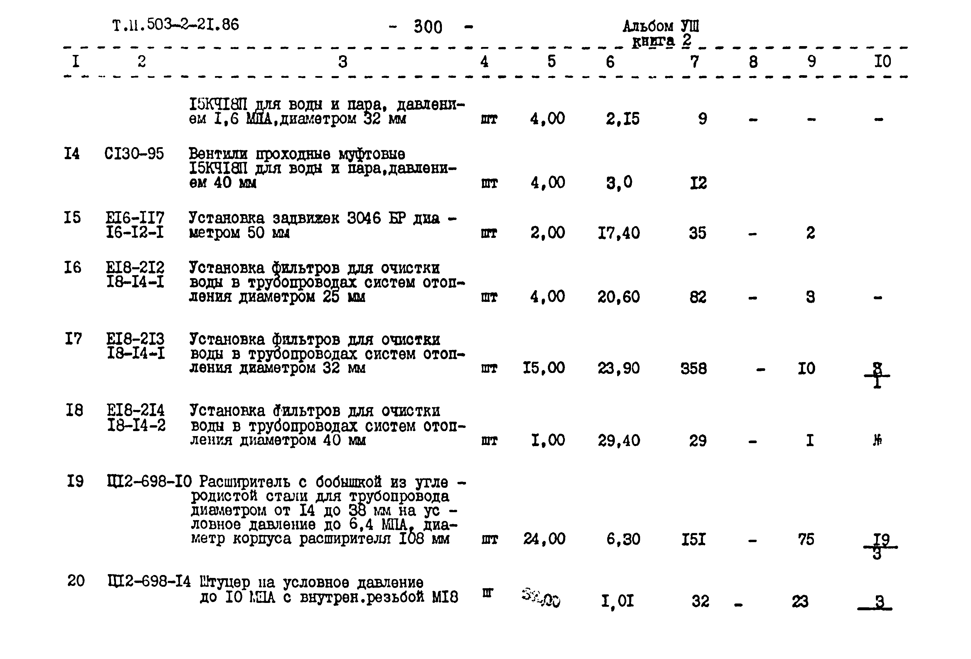 Типовой проект 503-2-21.86