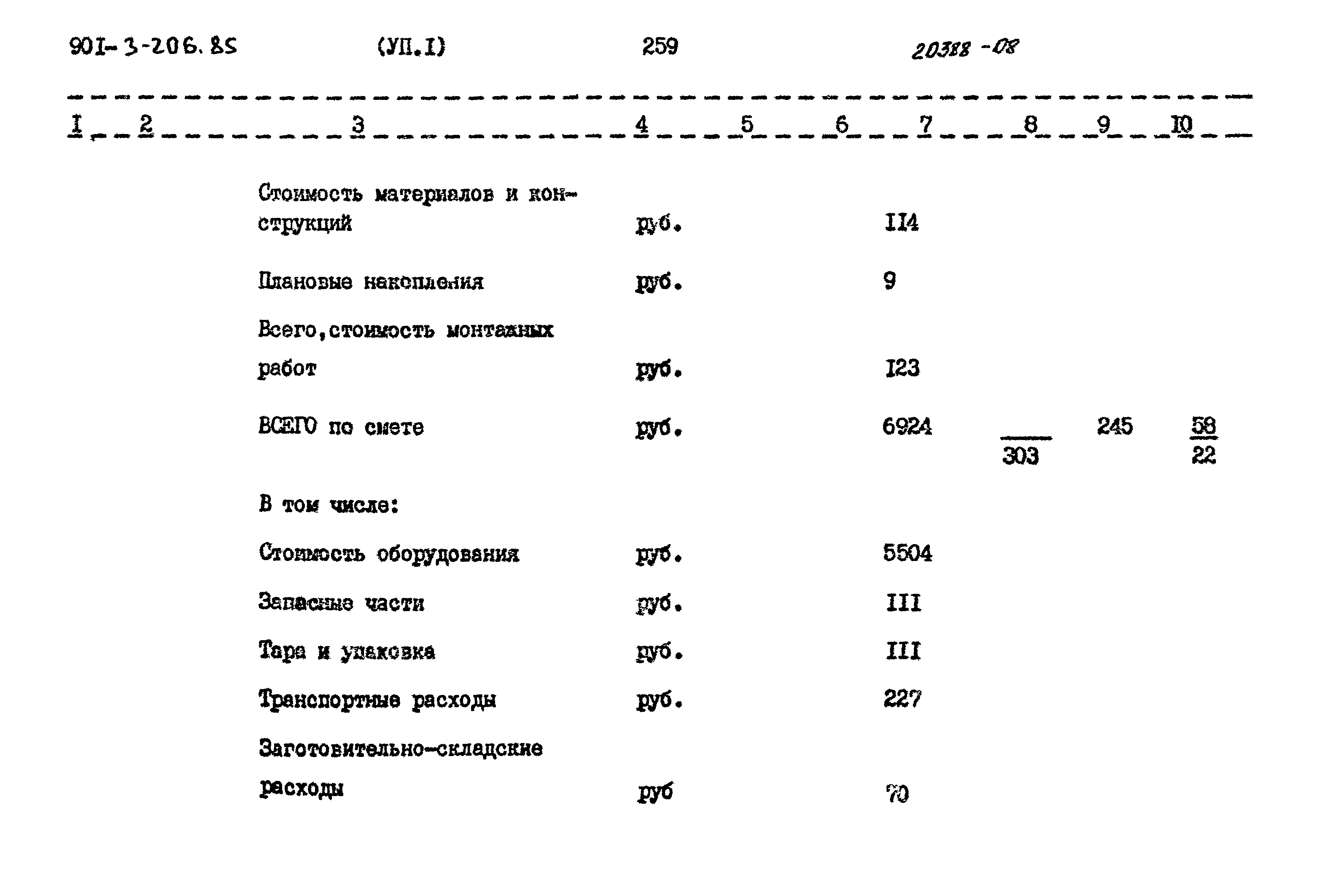 Типовой проект 901-3-206.85