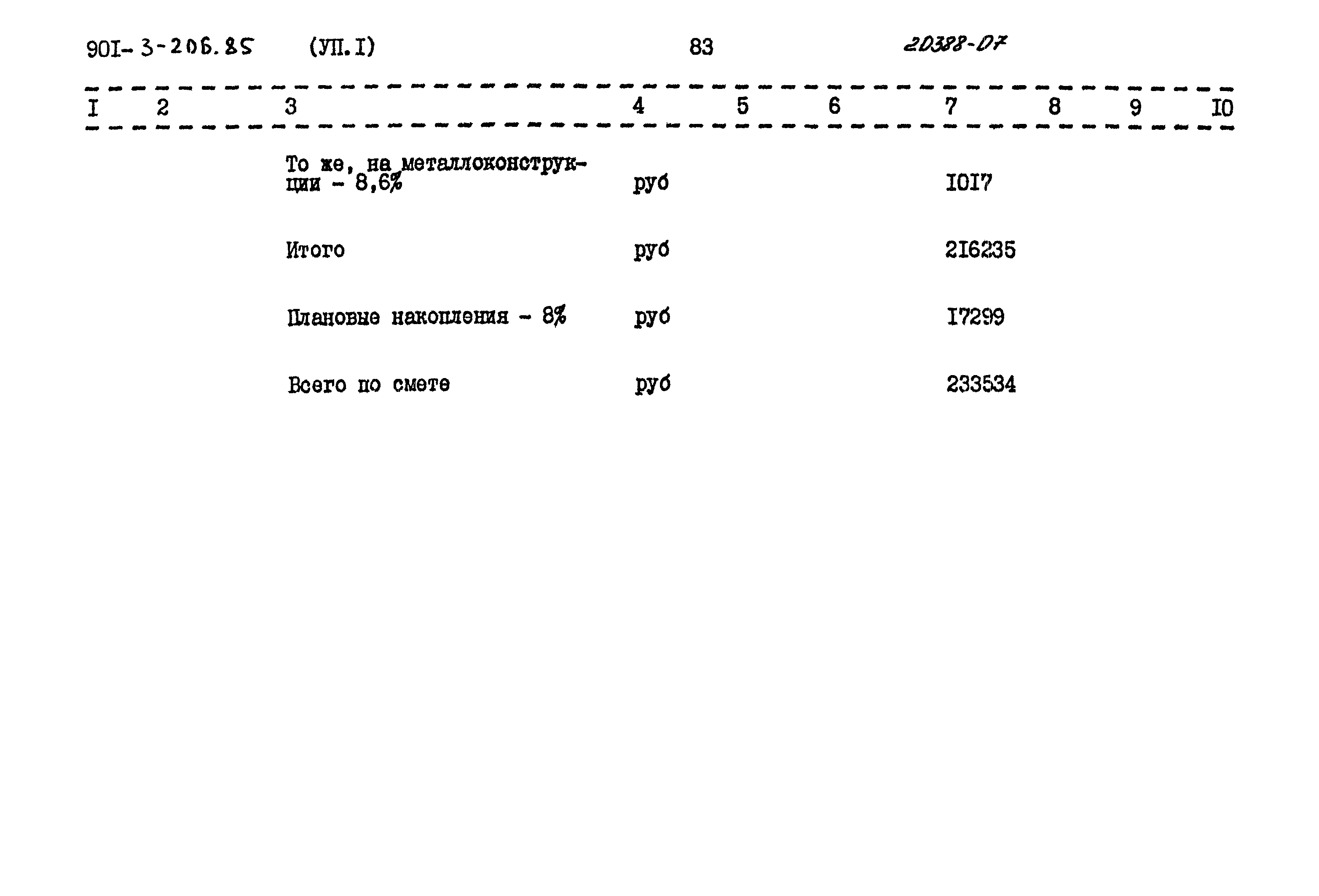 Типовой проект 901-3-206.85