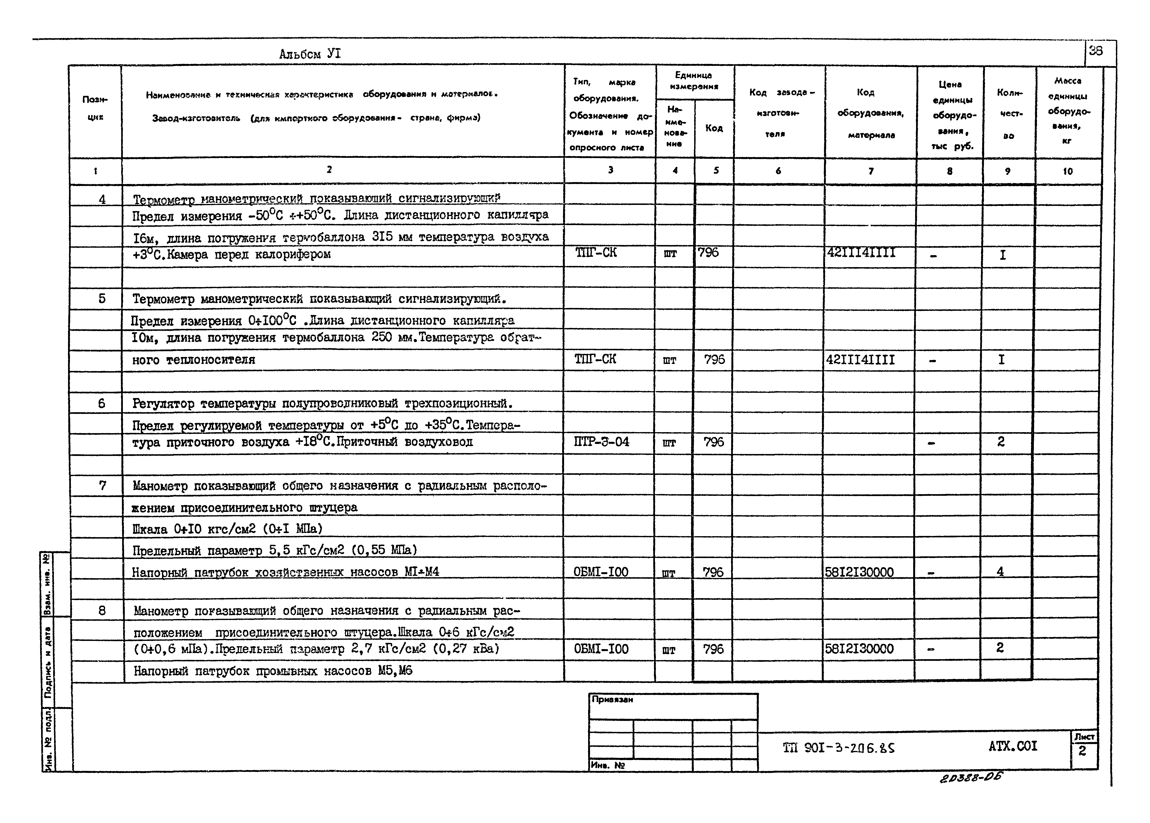 Типовой проект 901-3-206.85