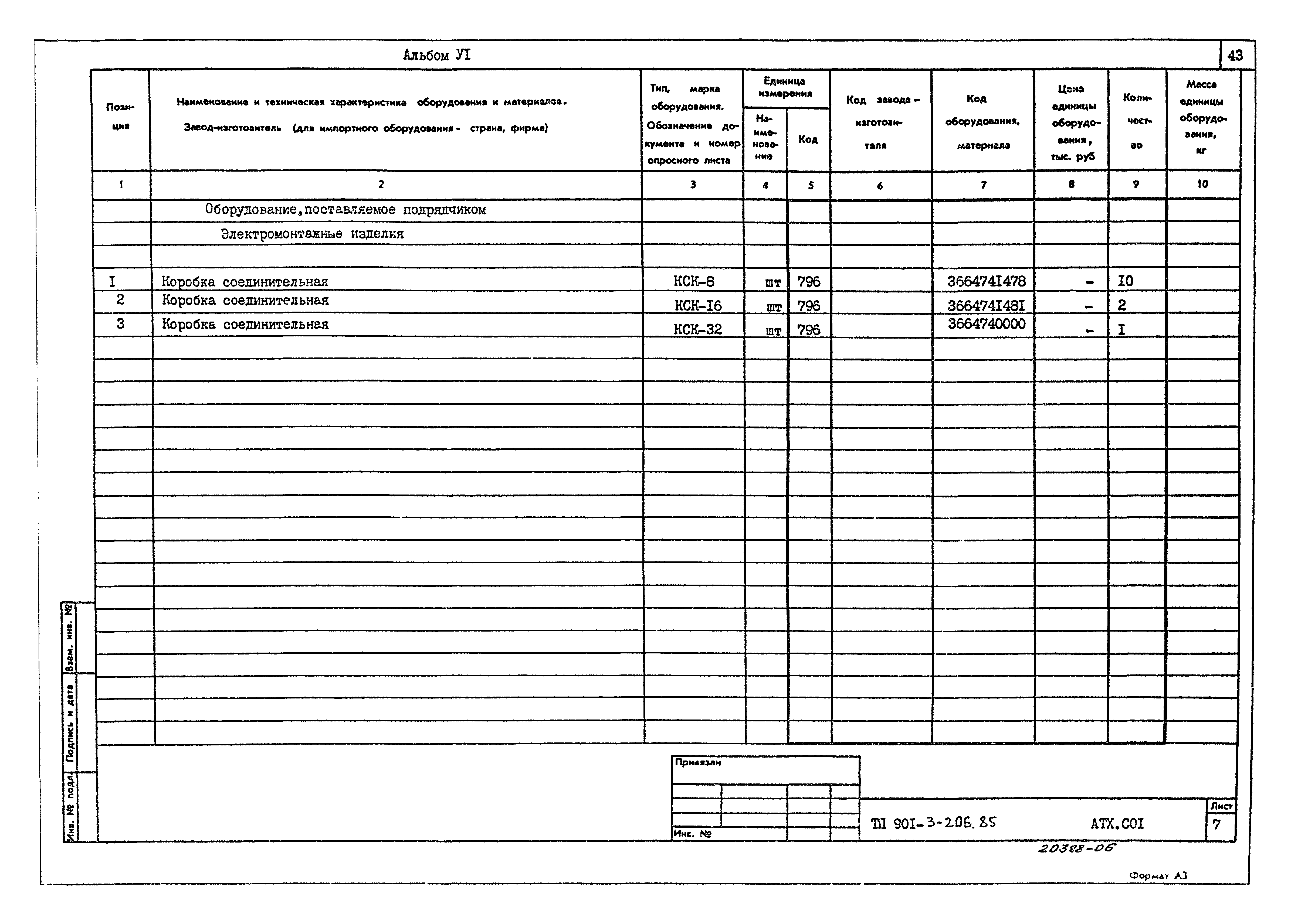 Типовой проект 901-3-206.85