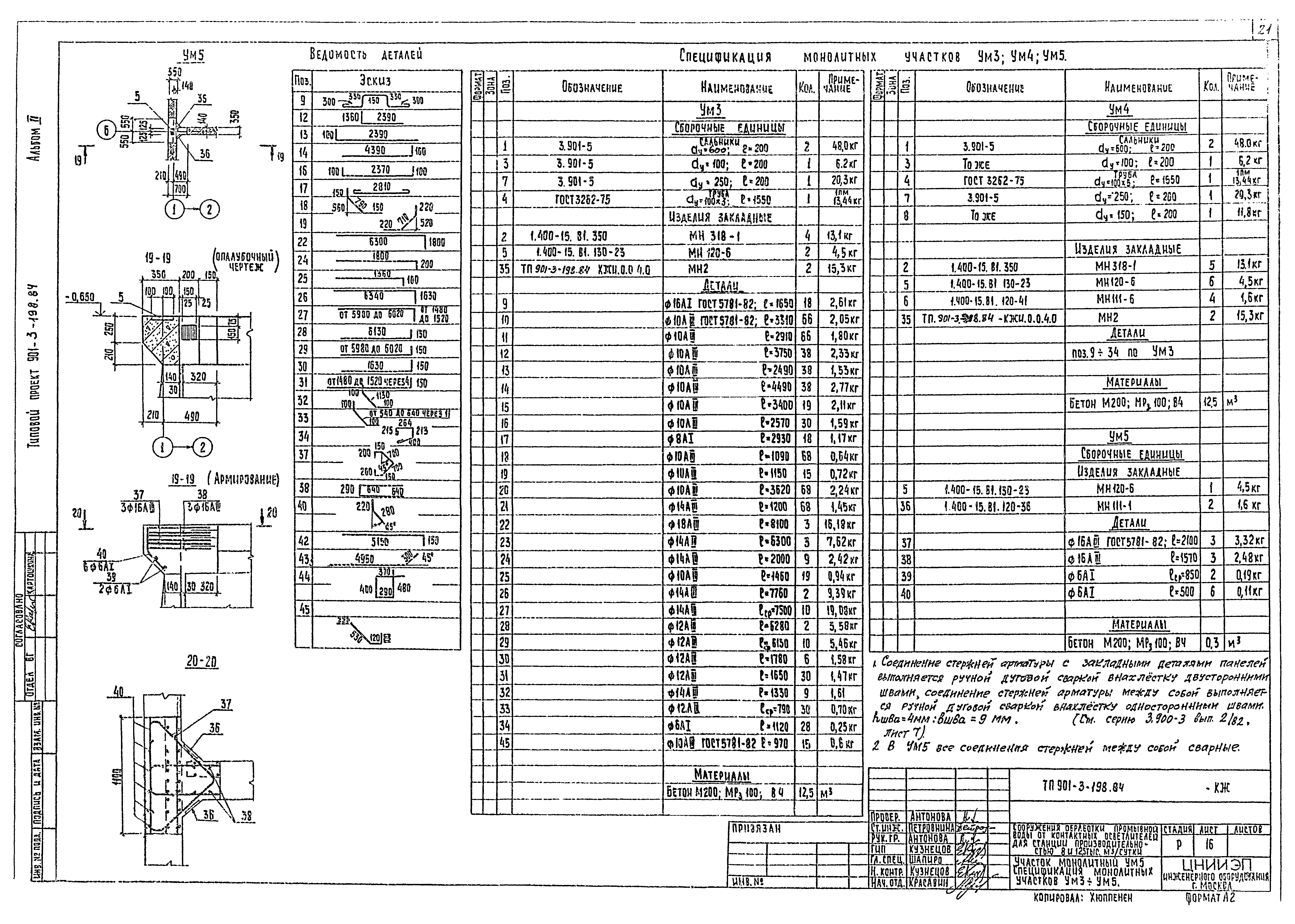 Типовой проект 901-3-198.84