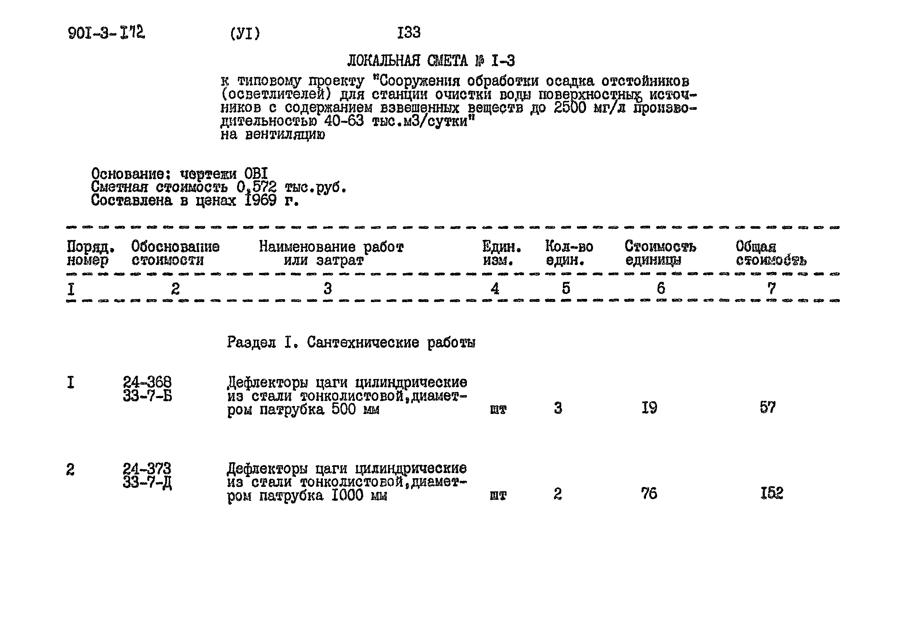 Типовой проект 901-3-172