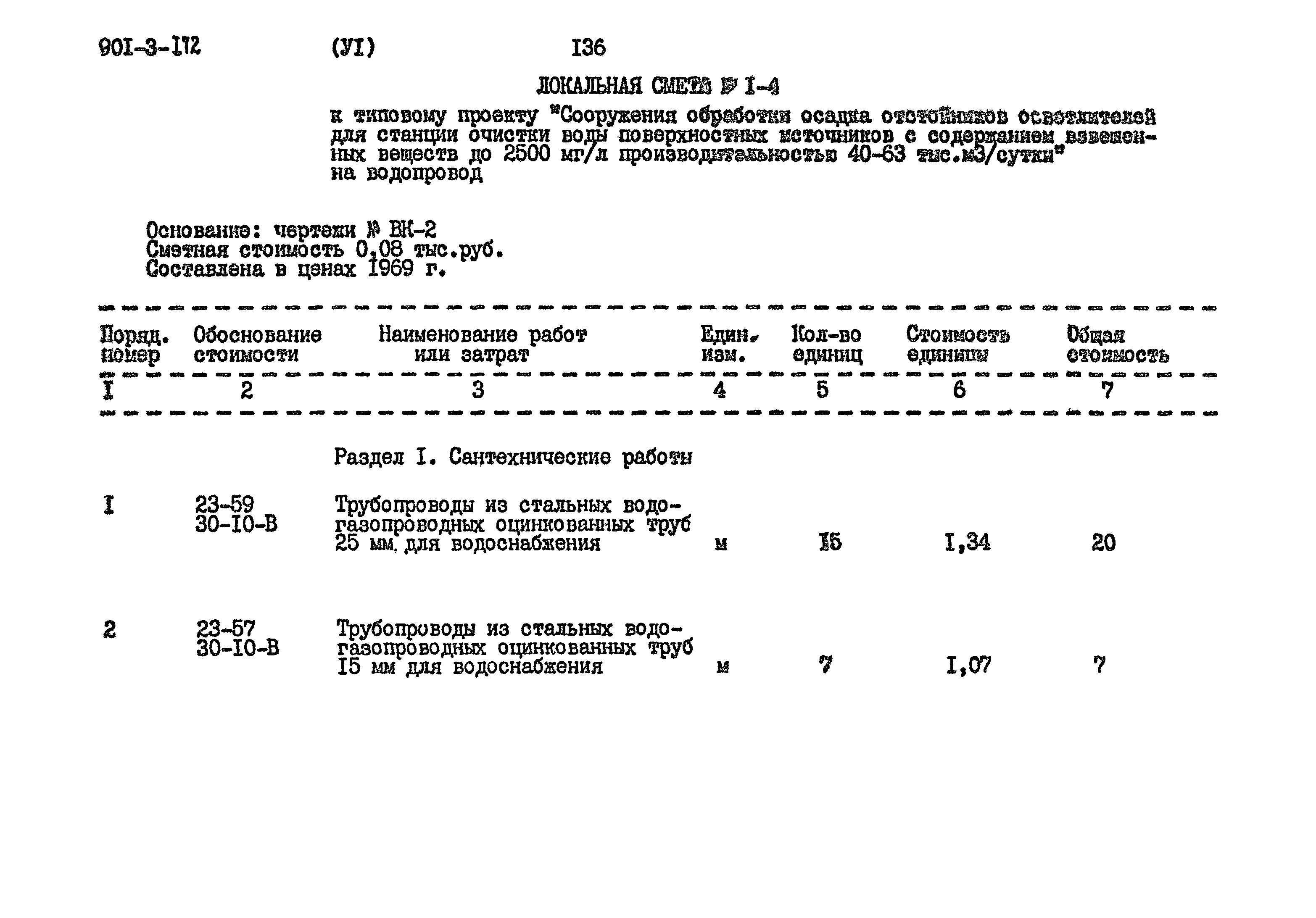 Типовой проект 901-3-172