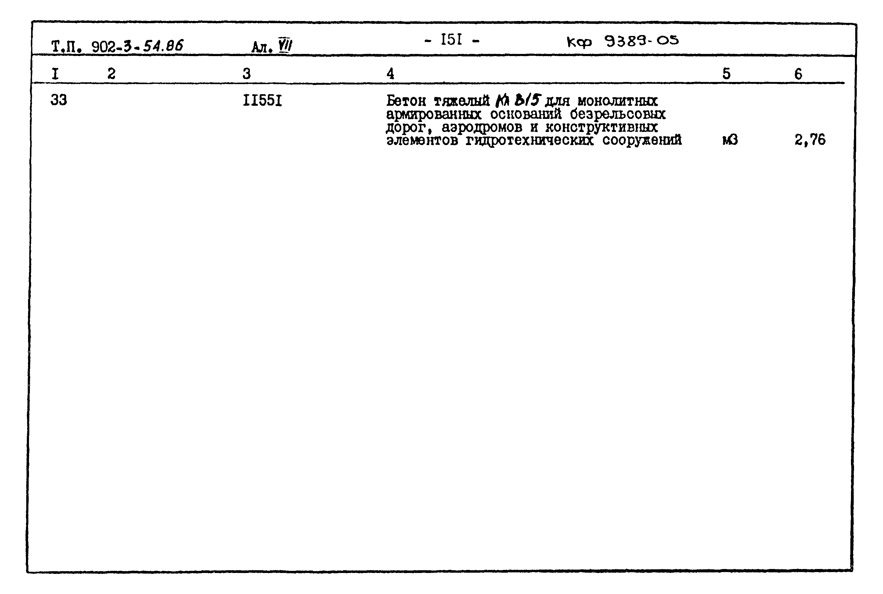 Типовой проект 902-3-54.86