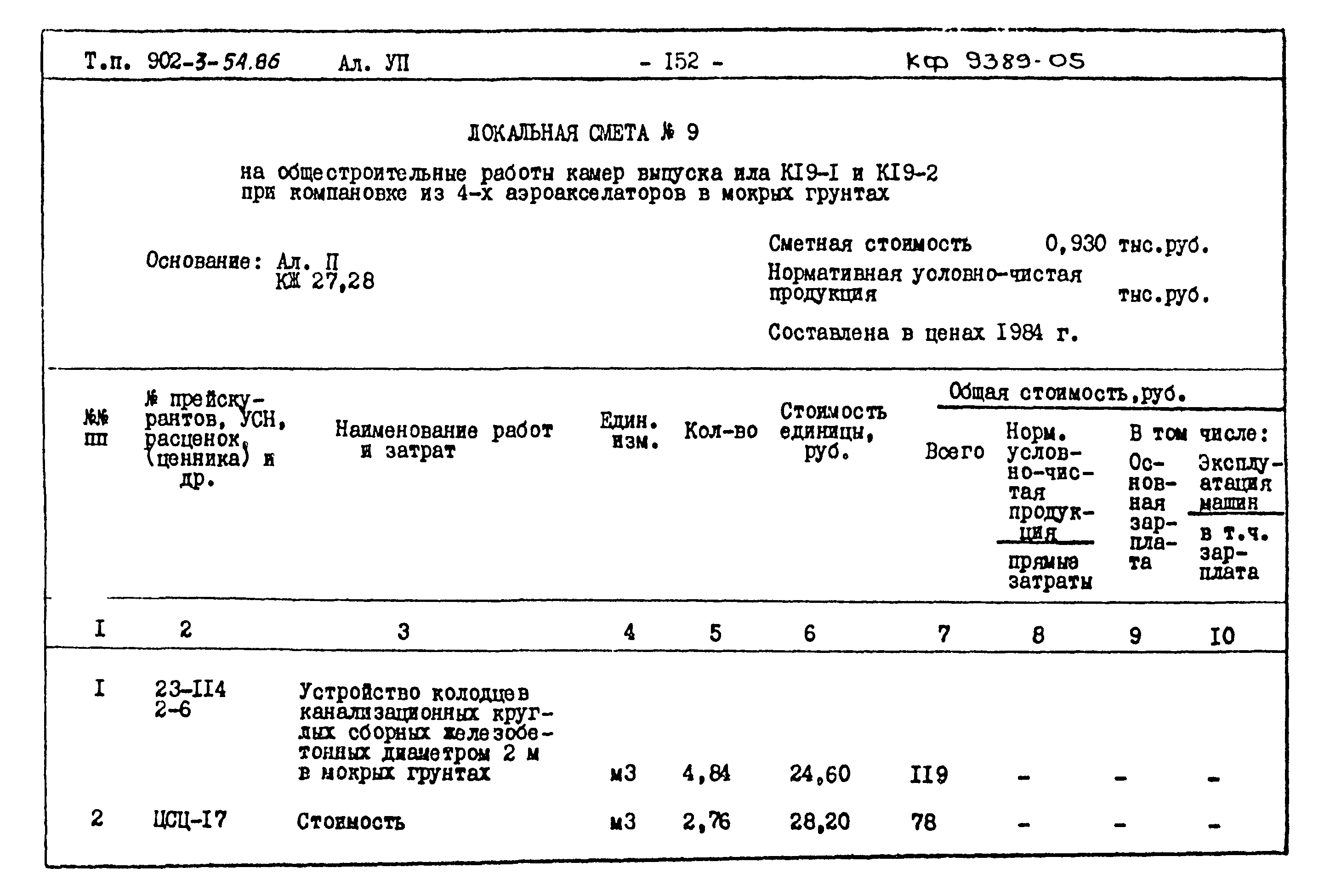 Типовой проект 902-3-54.86