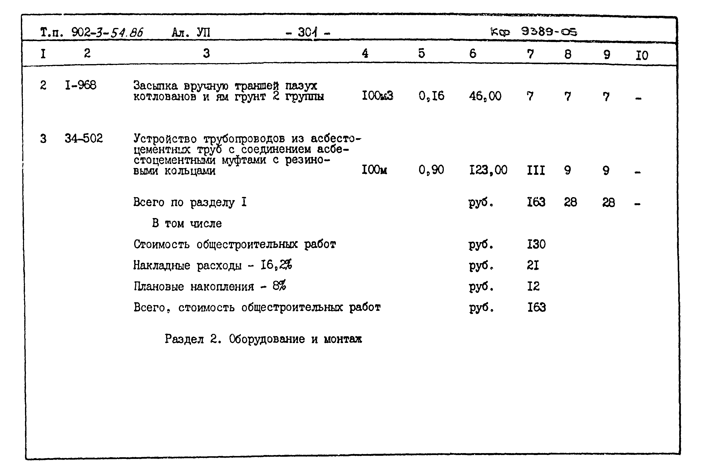 Типовой проект 902-3-54.86