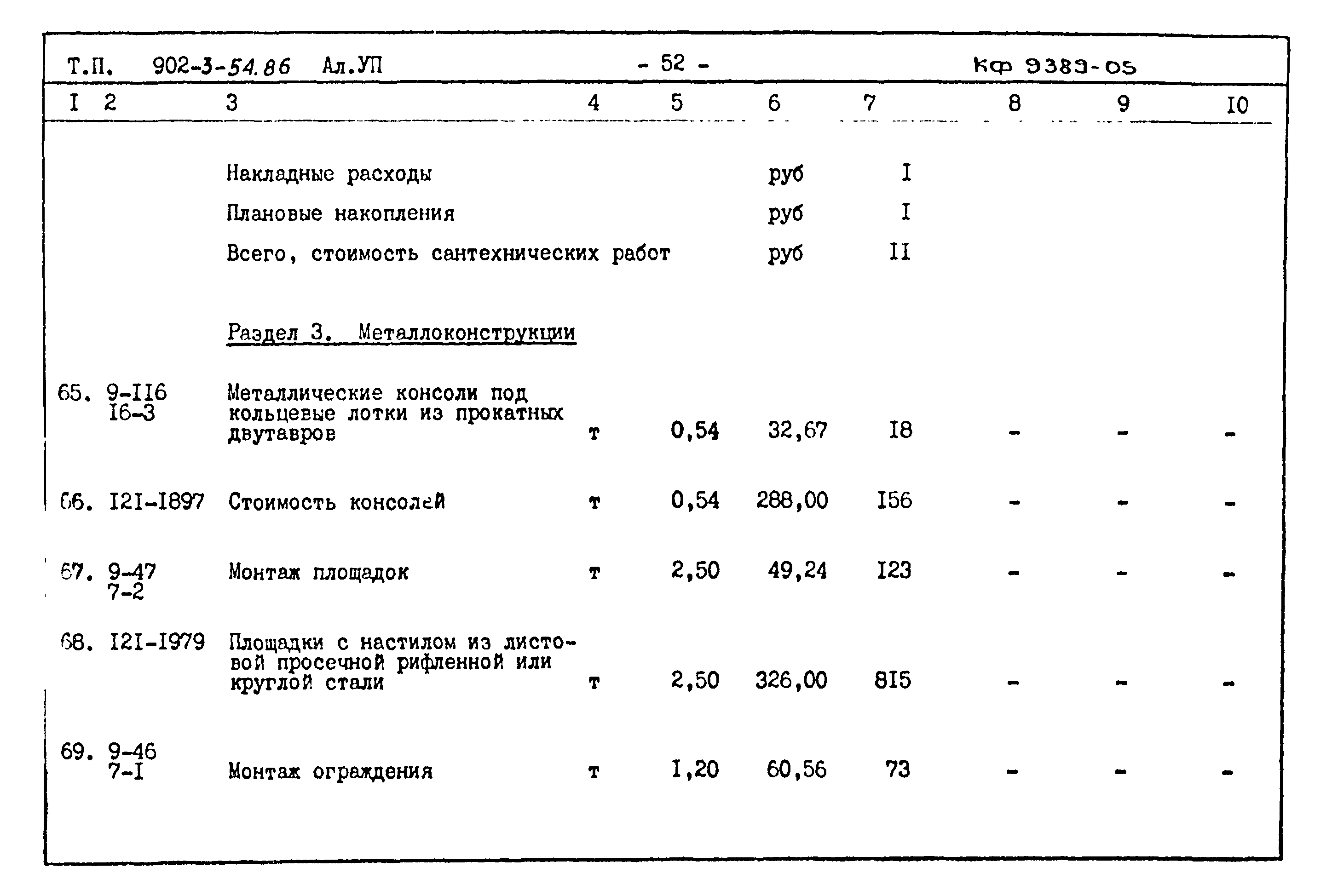 Типовой проект 902-3-54.86