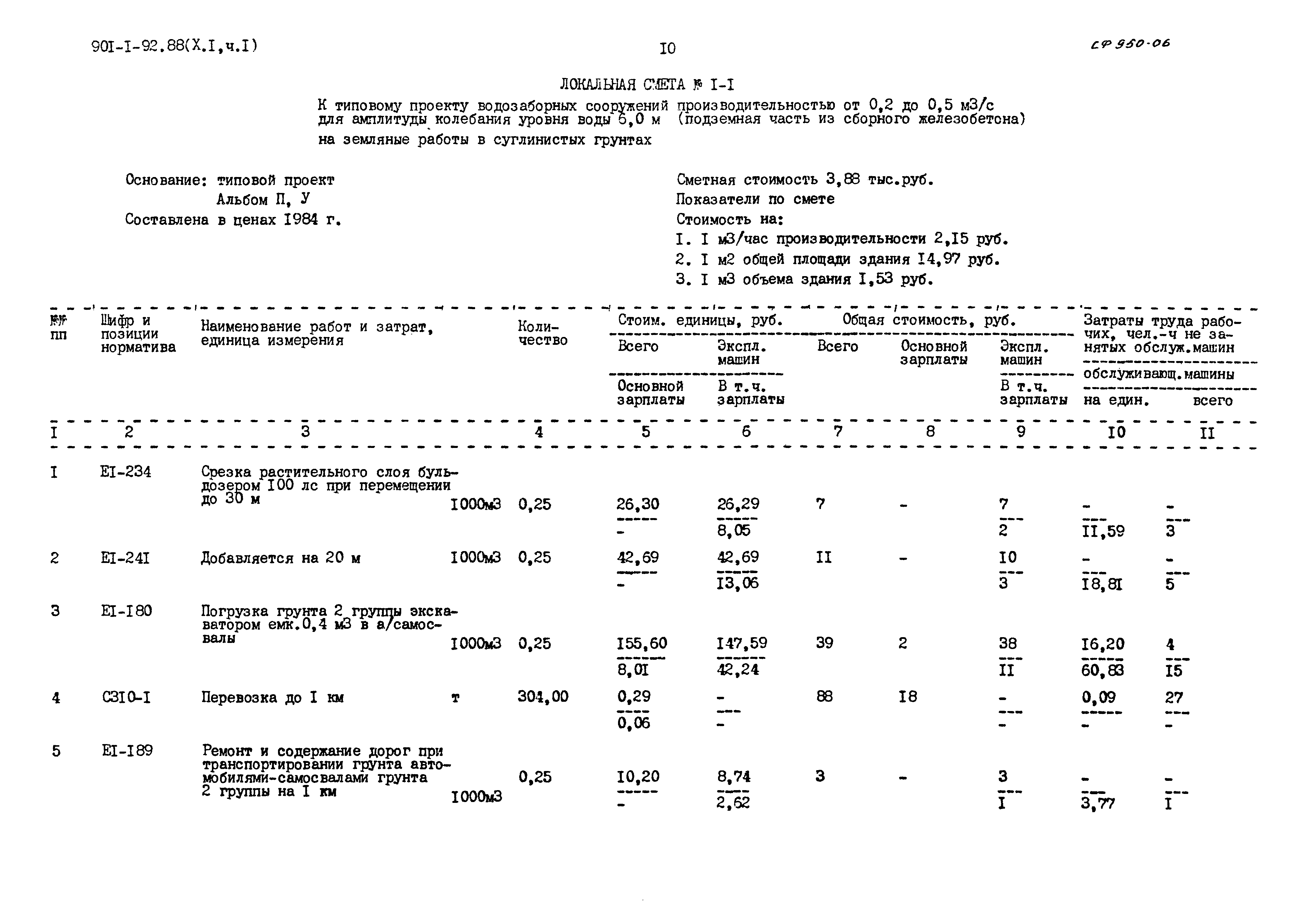 Типовой проект 901-1-92.88