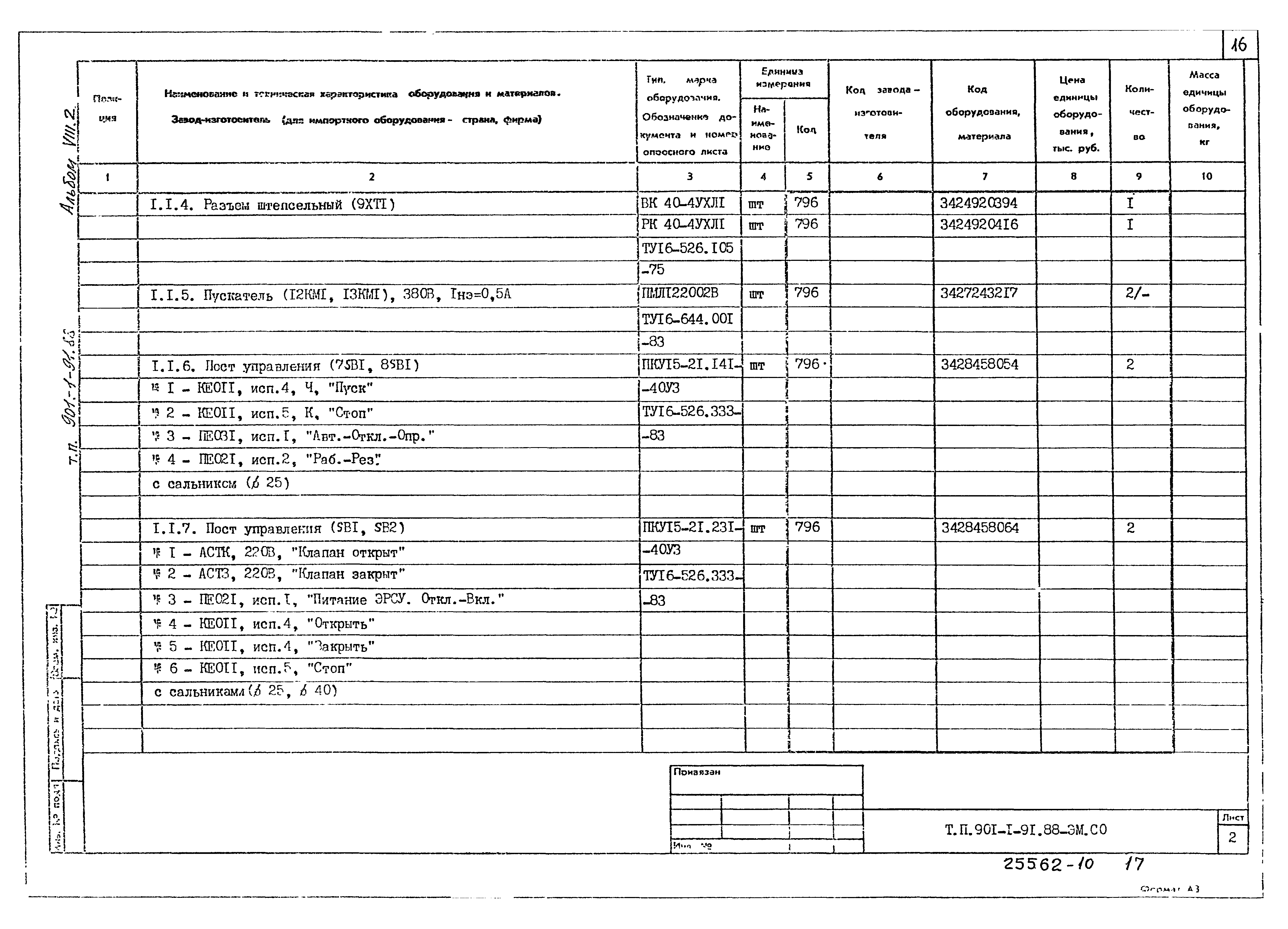 Типовой проект 901-1-92.88