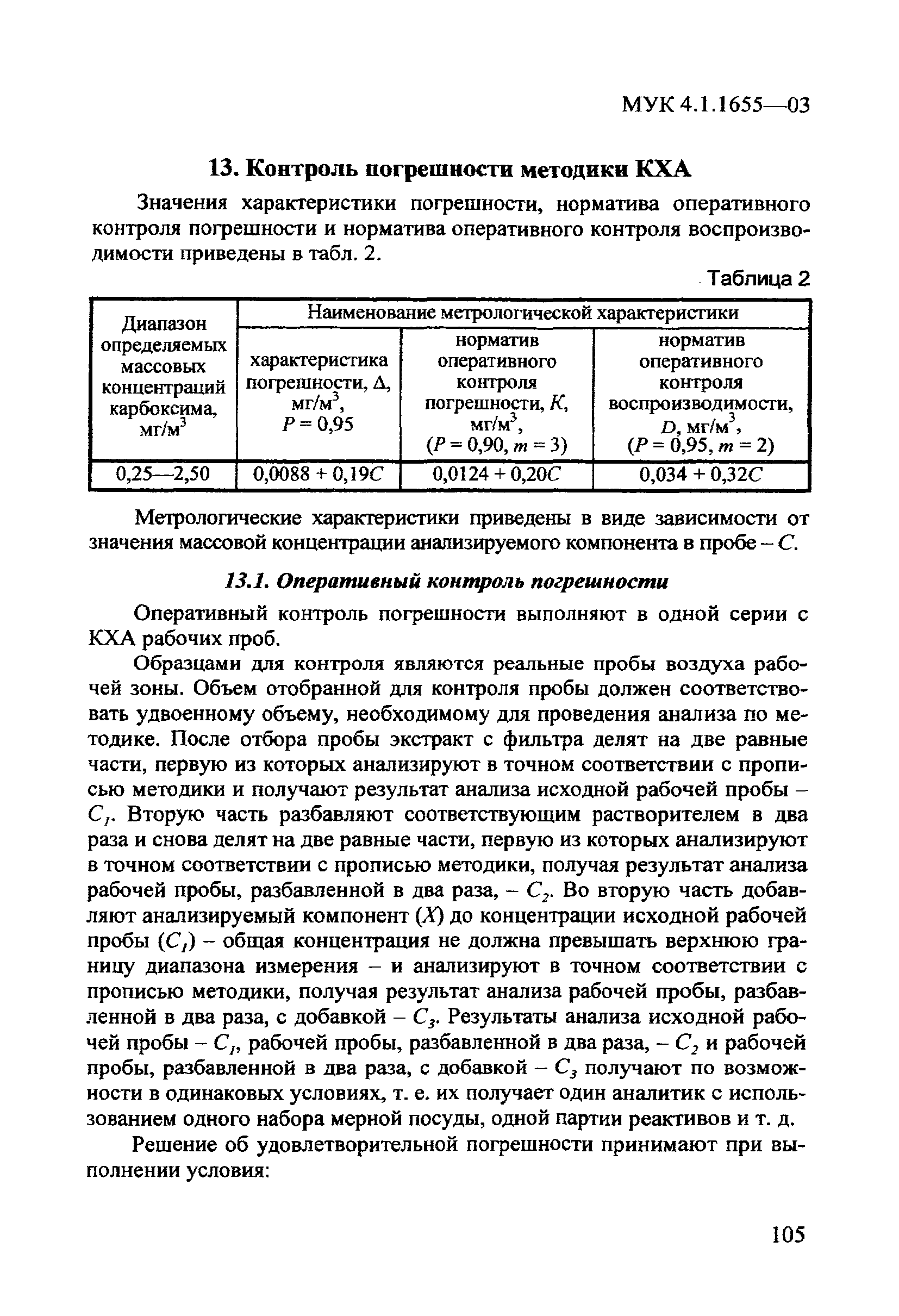 МУК 4.1.1655-03