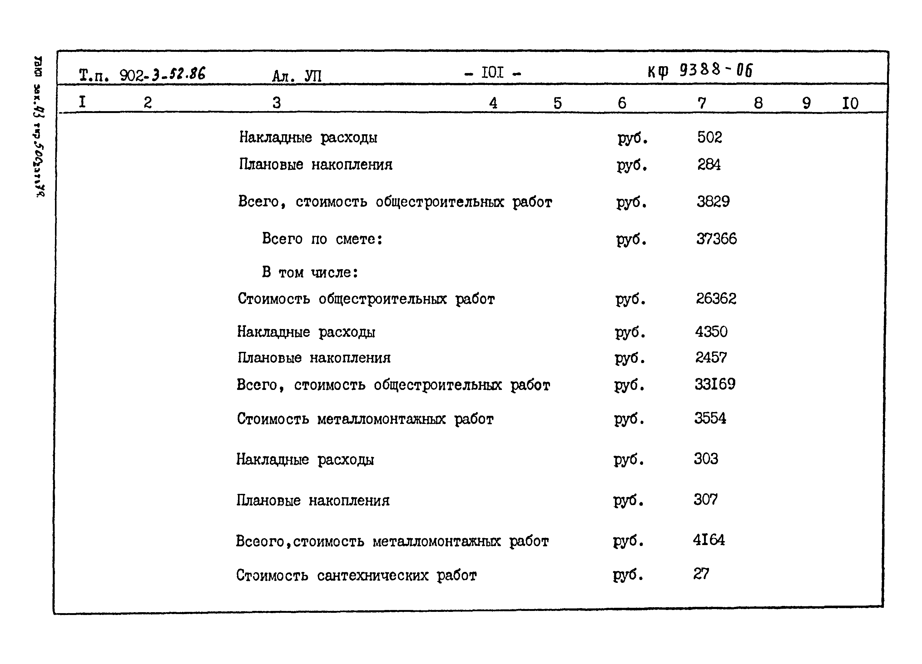 Типовой проект 902-3-52.86