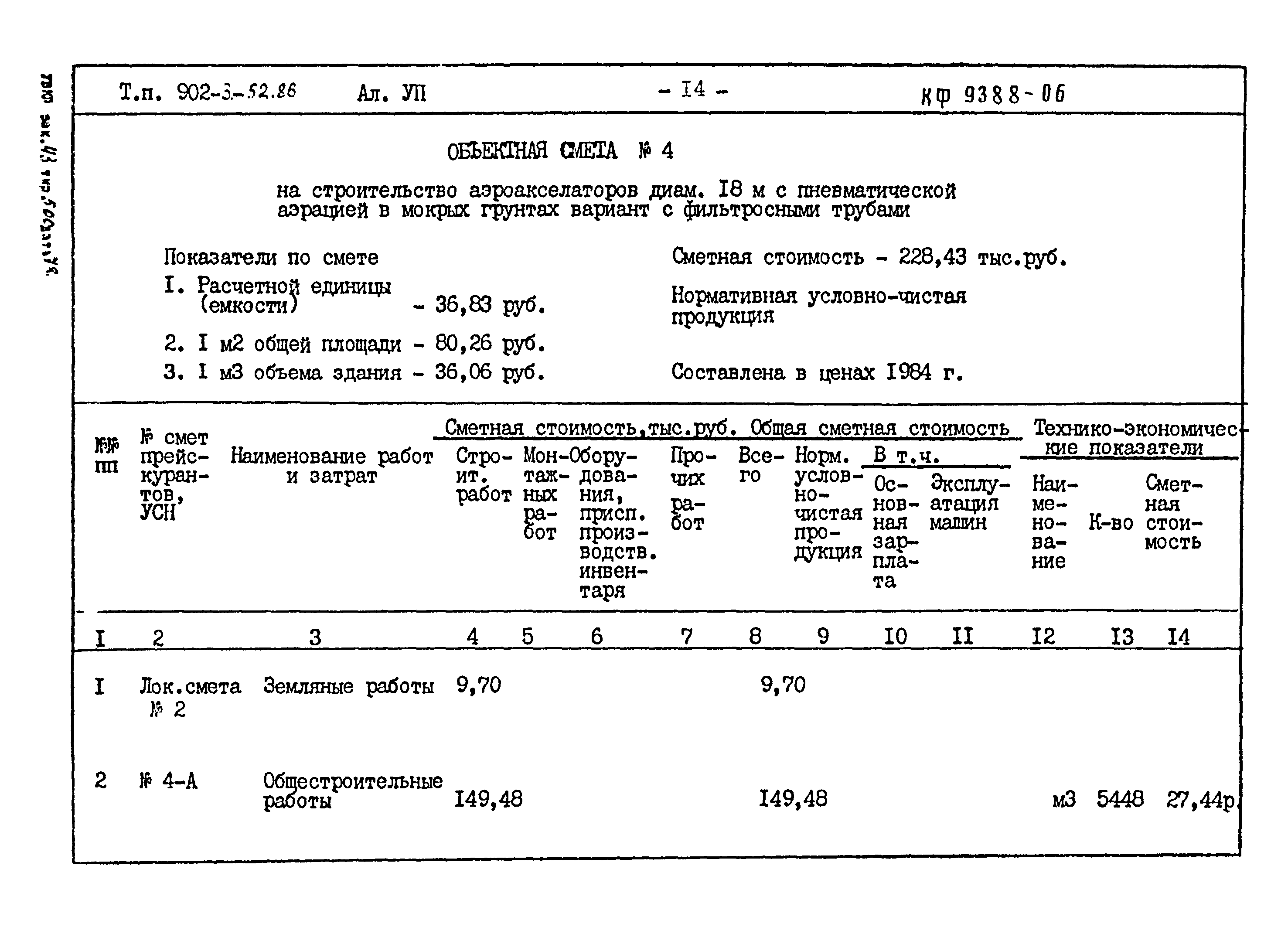 Типовой проект 902-3-52.86