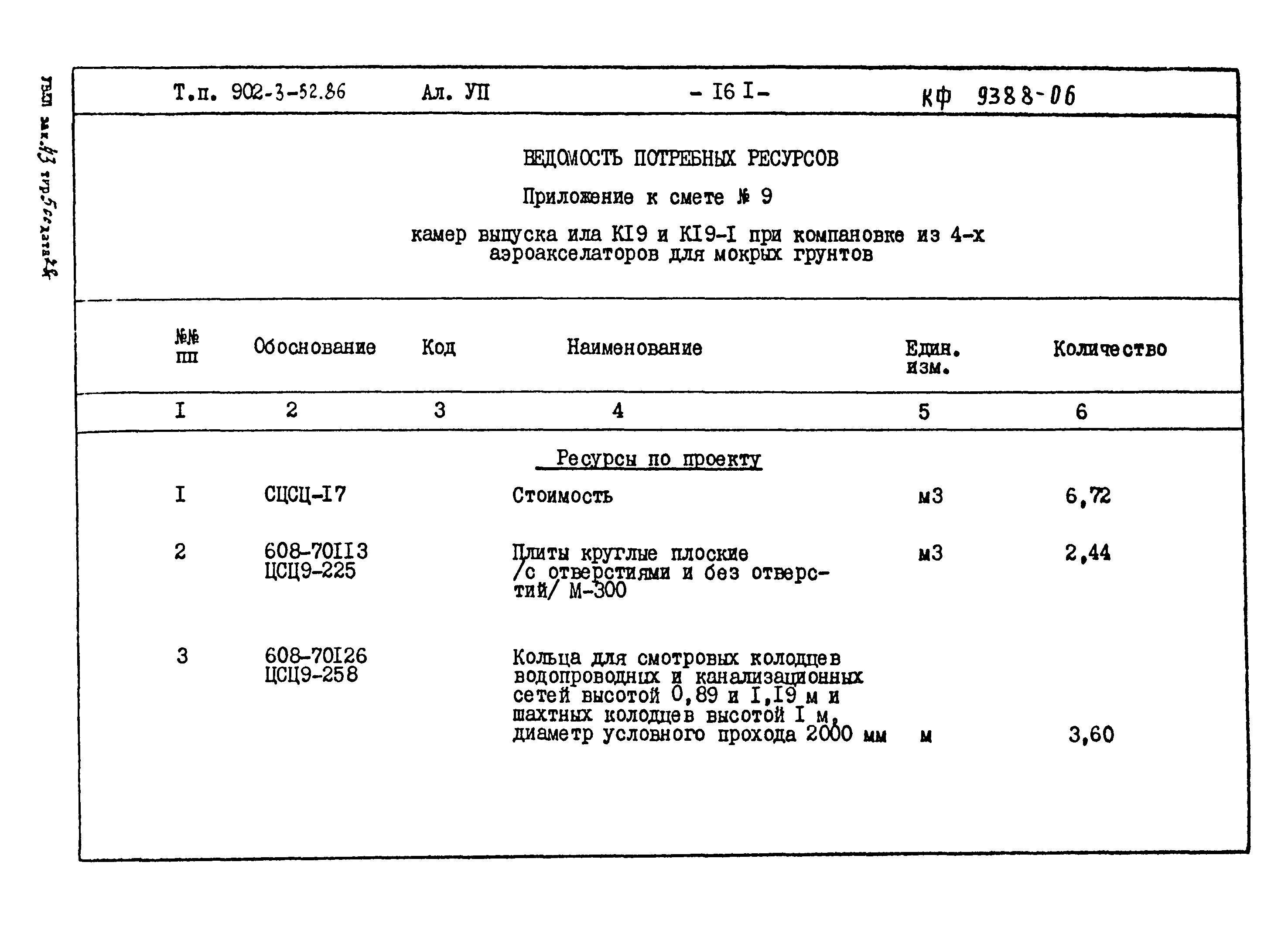 Типовой проект 902-3-52.86