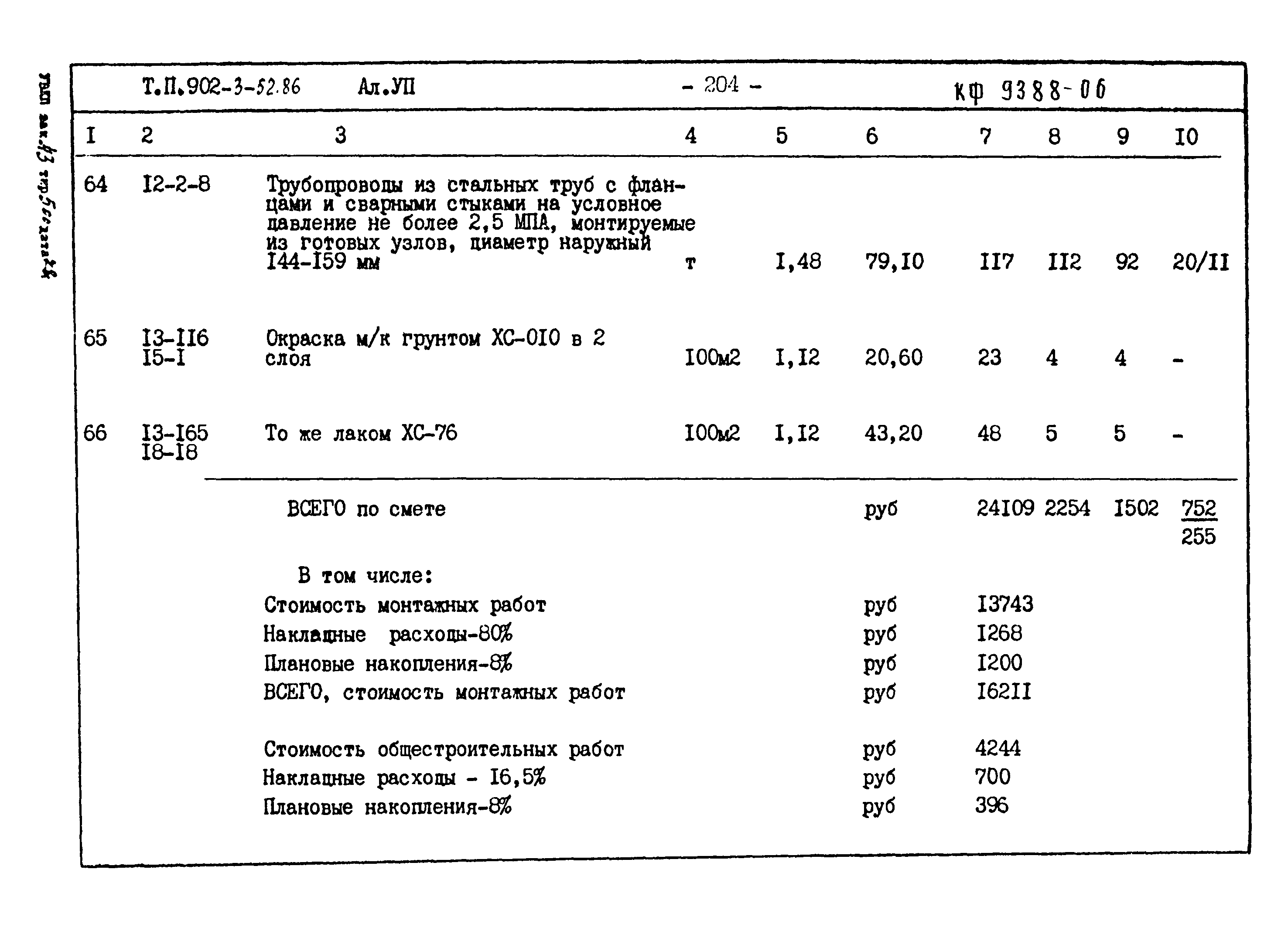 Типовой проект 902-3-52.86