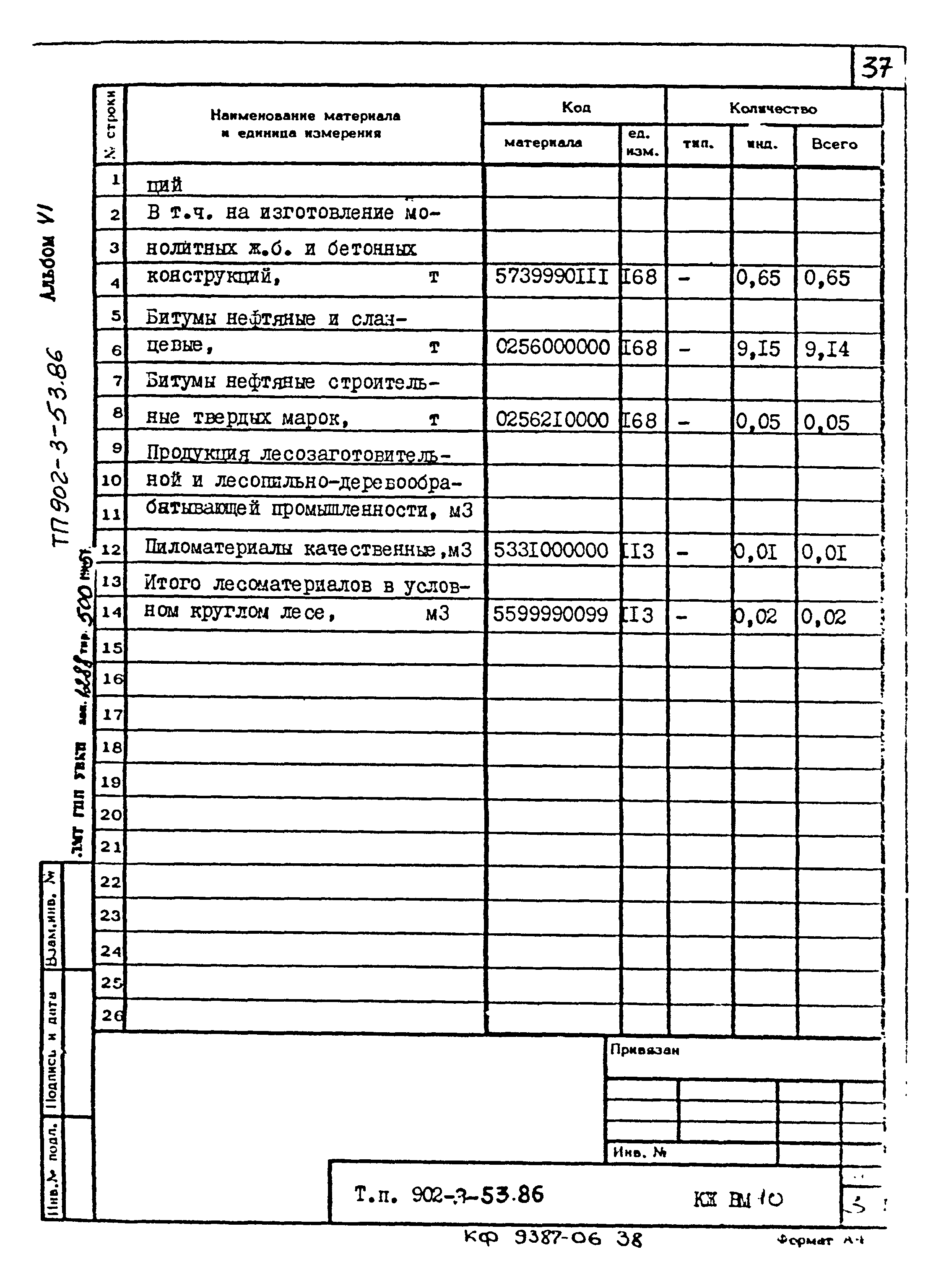 Типовой проект 902-3-53.86