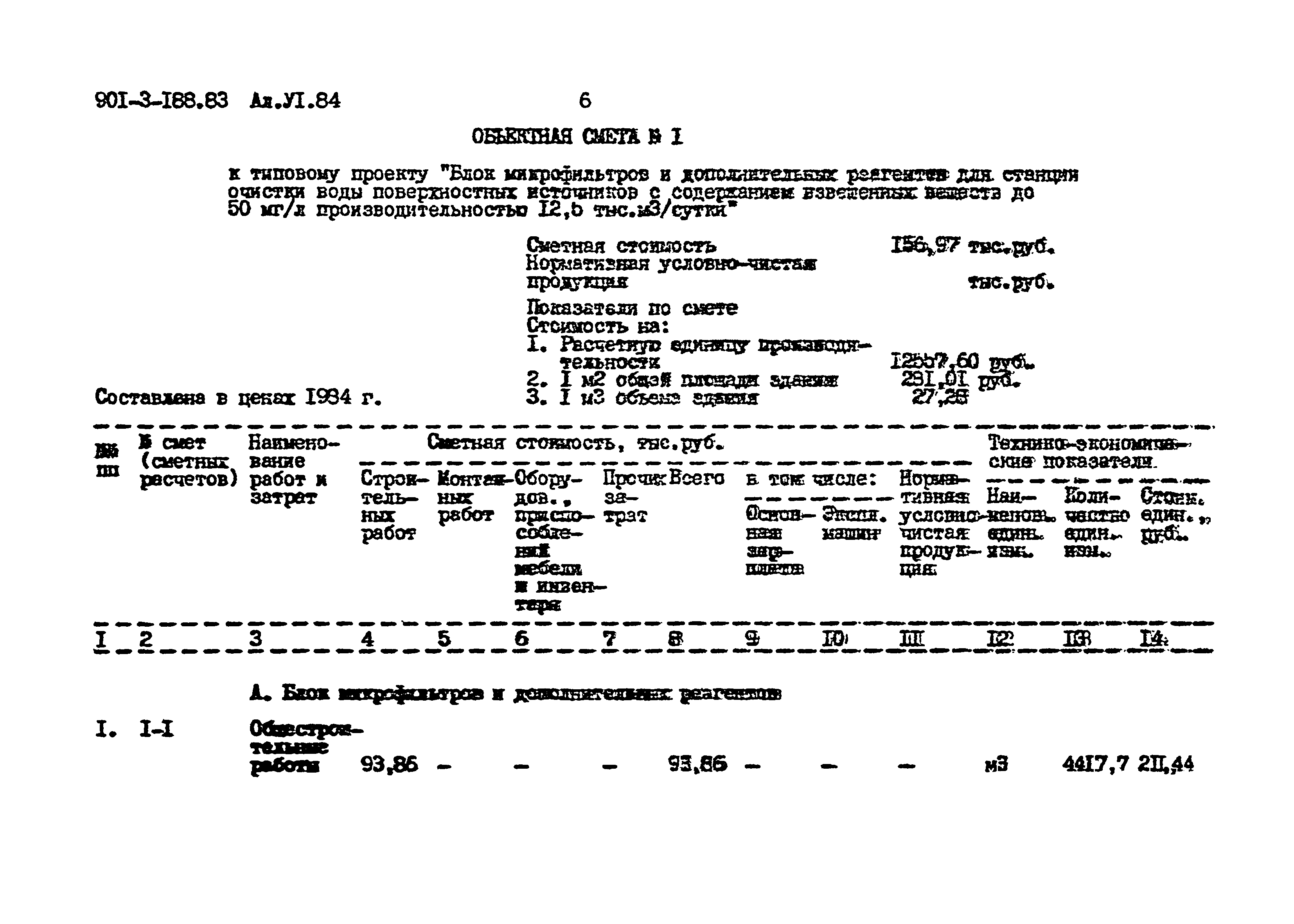 Типовой проект 901-3-188.83