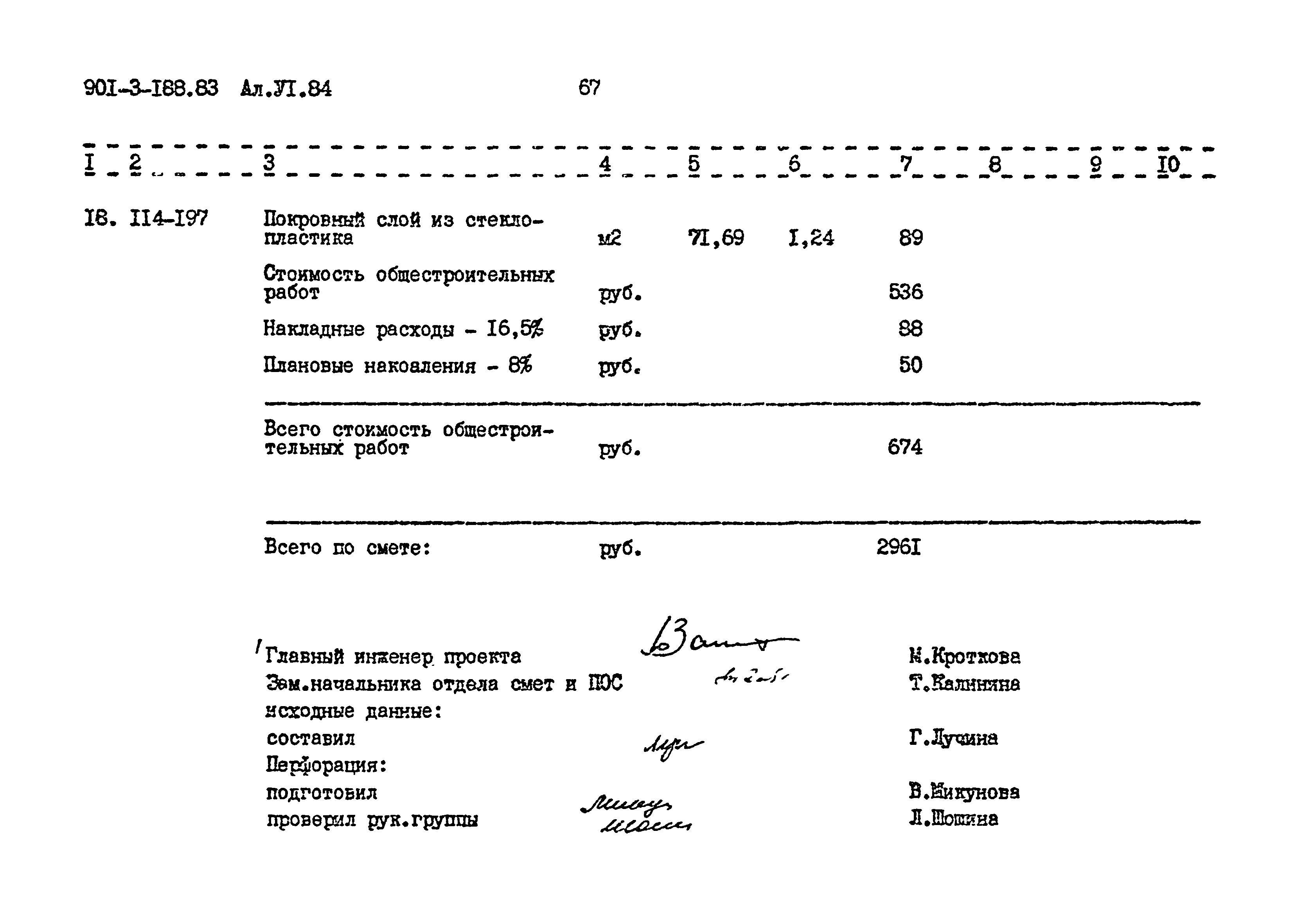 Типовой проект 901-3-188.83