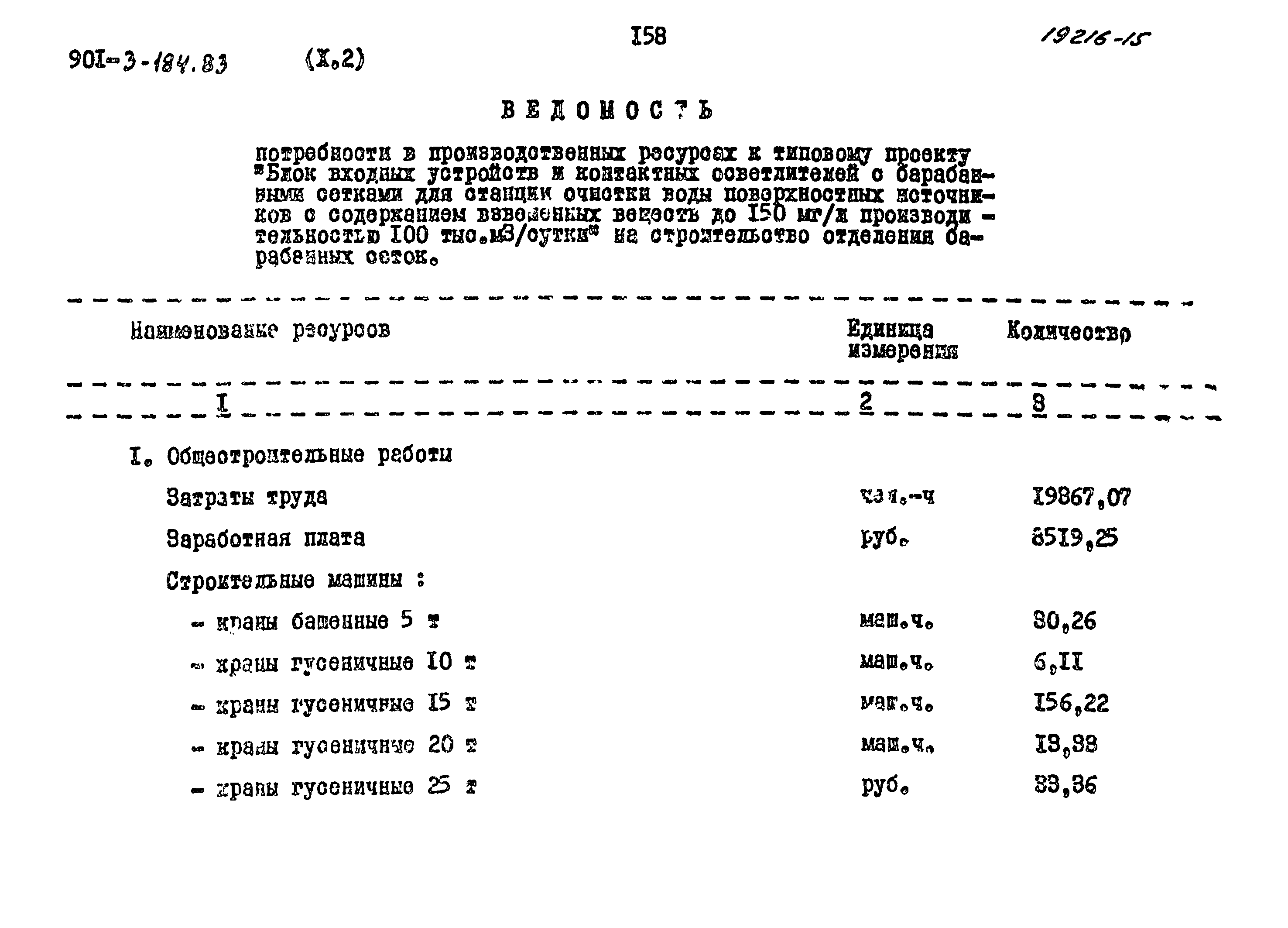 Типовой проект 901-3-184.83