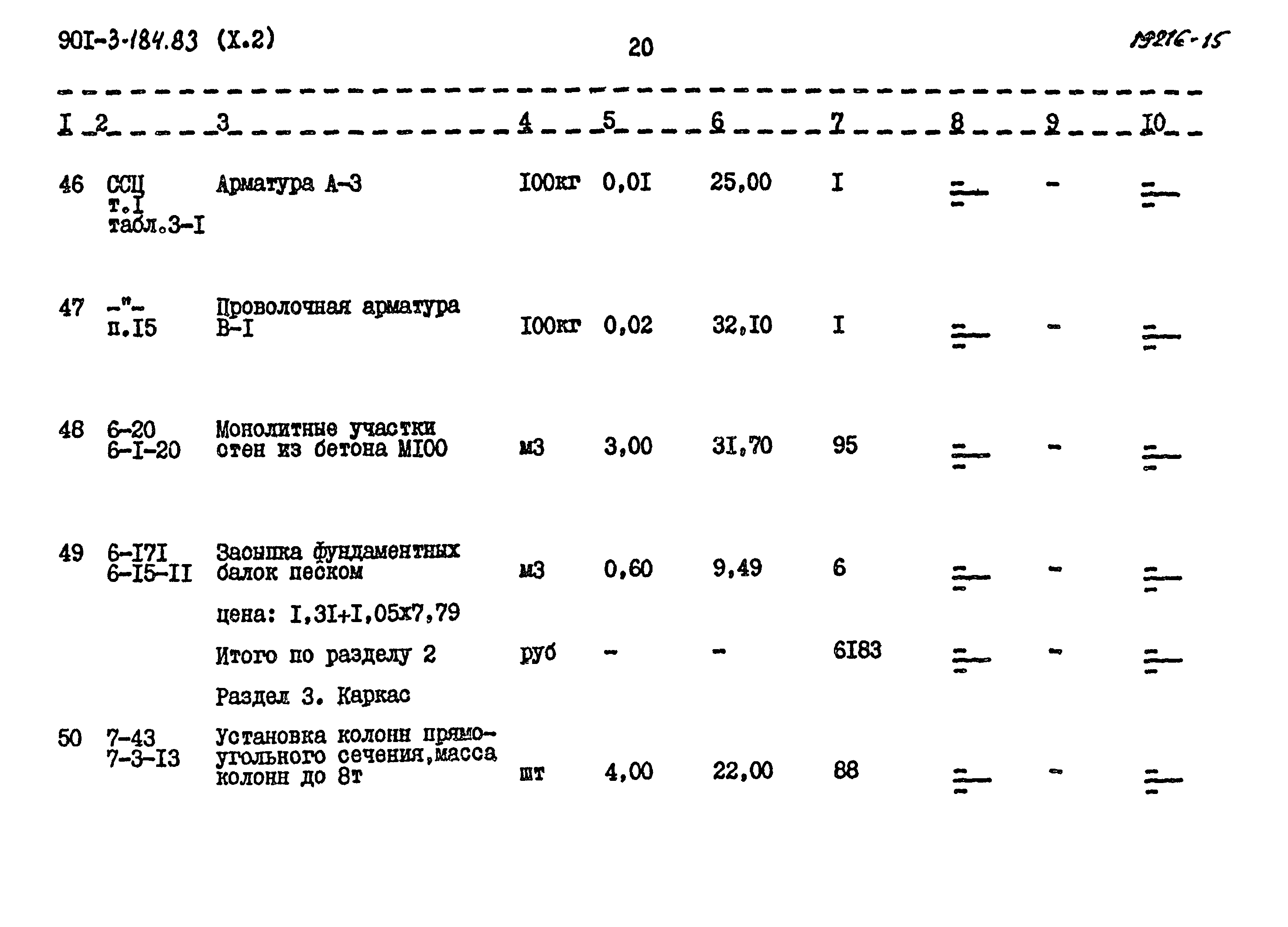 Типовой проект 901-3-184.83