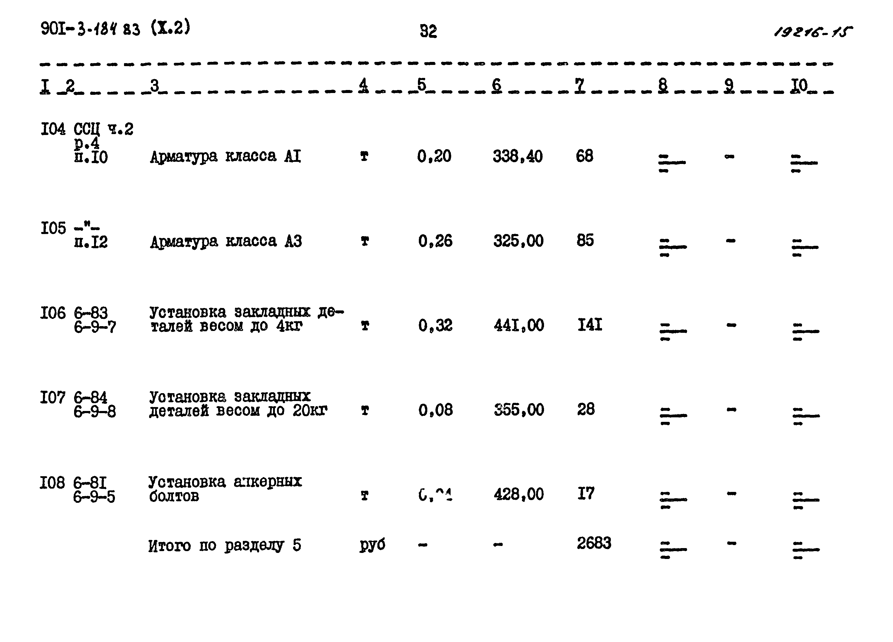 Типовой проект 901-3-184.83