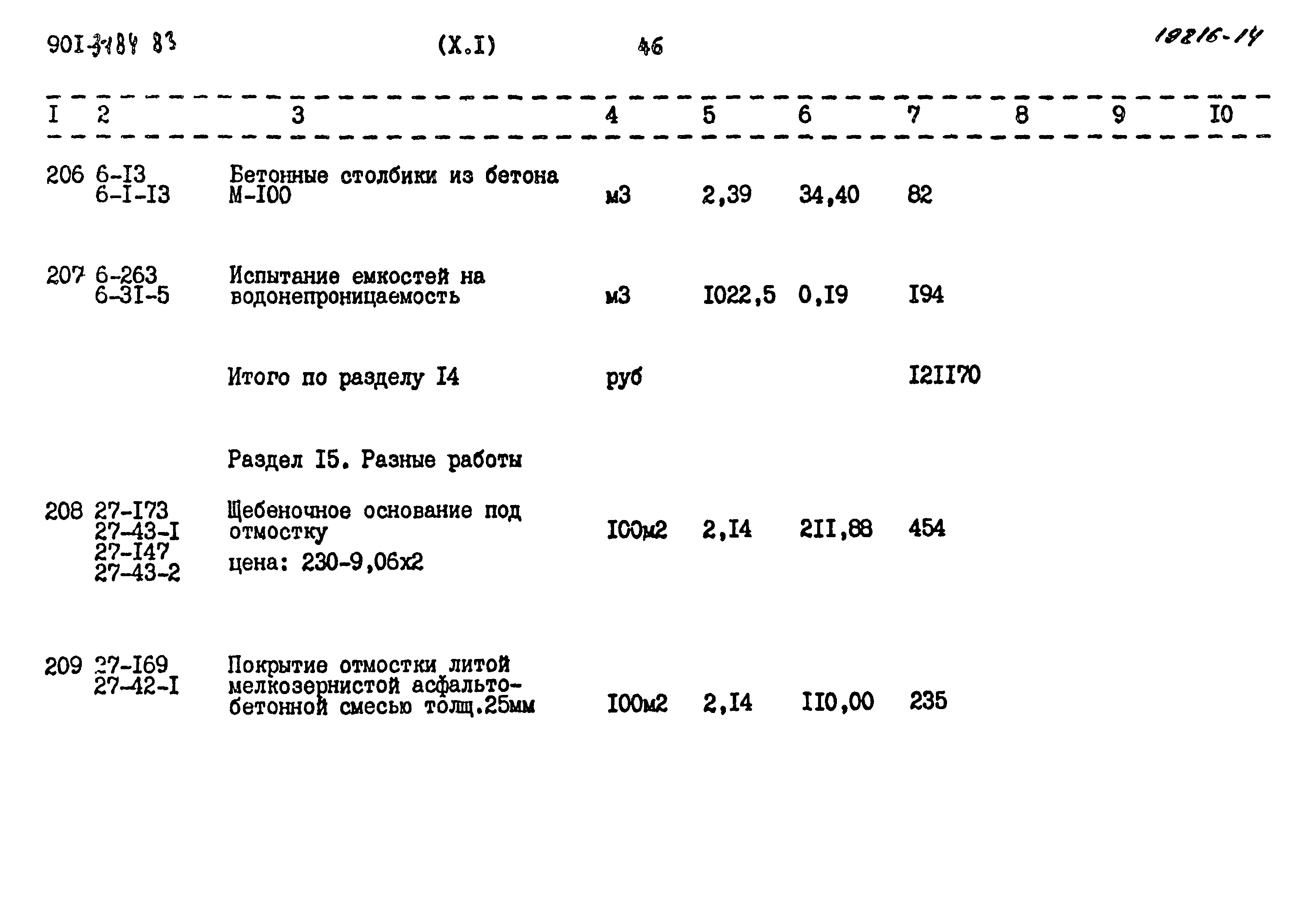 Типовой проект 901-3-184.83