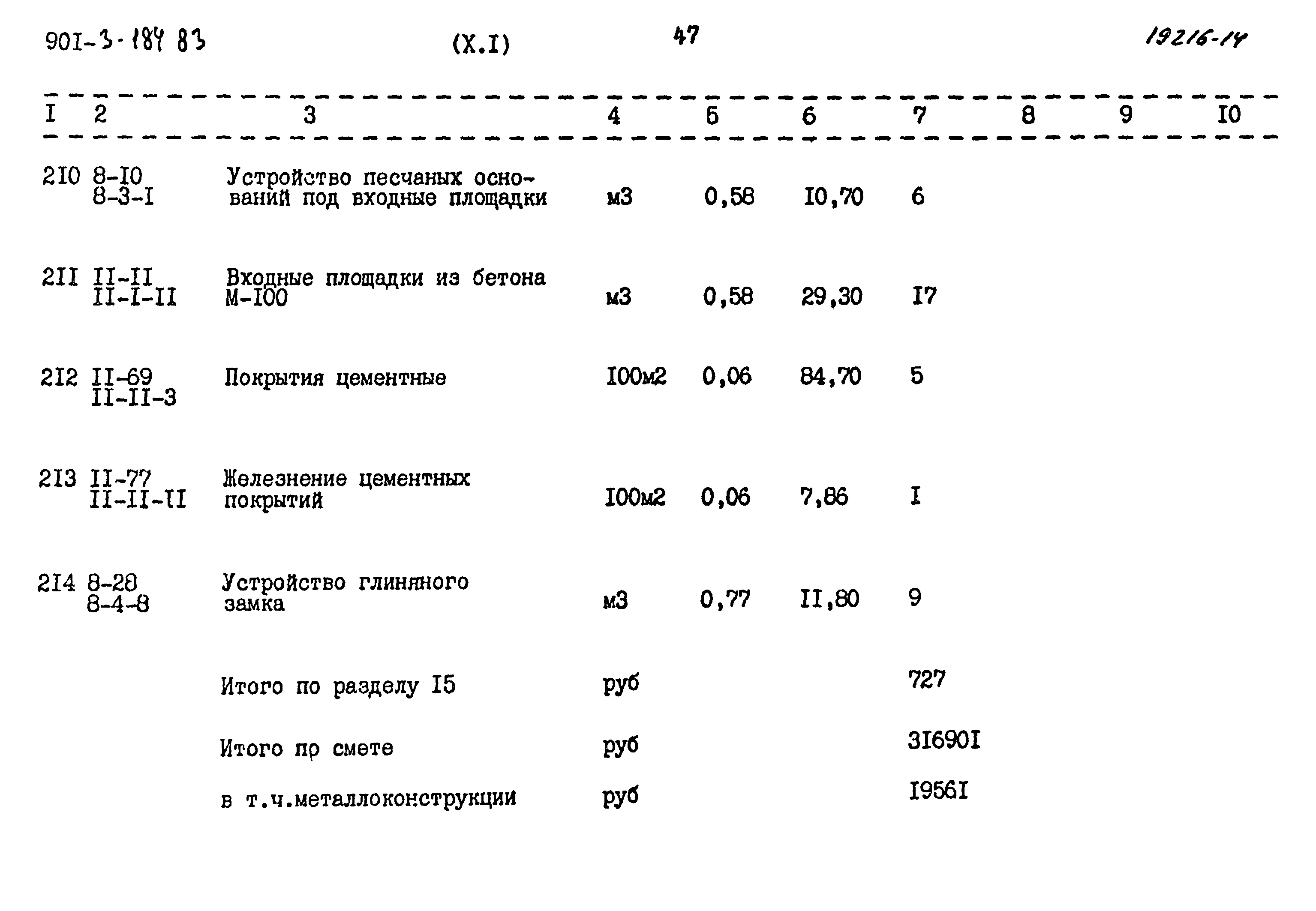 Типовой проект 901-3-184.83