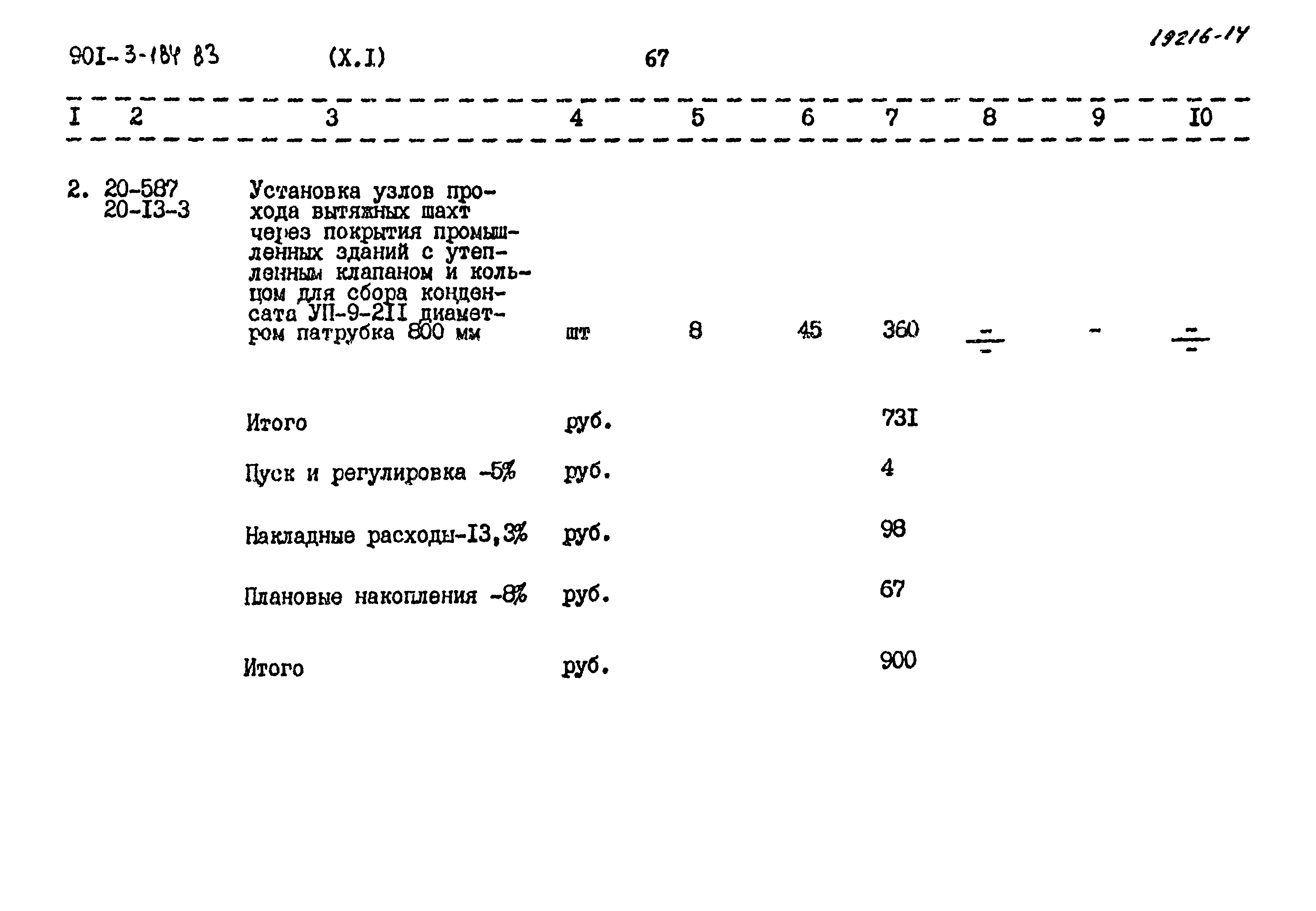 Типовой проект 901-3-184.83